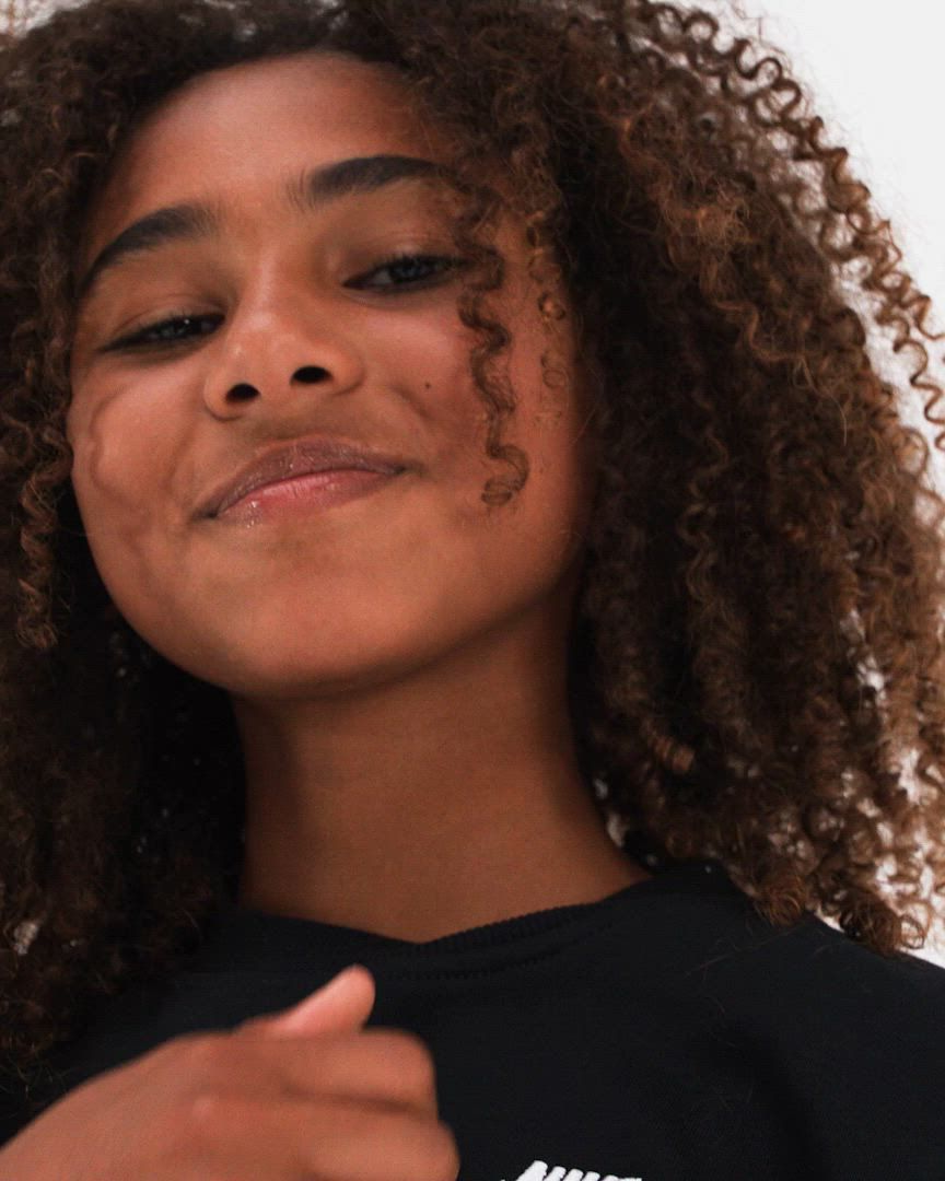 Nike Girls' Sportswear Club Fleece Oversized Sweatshirt product