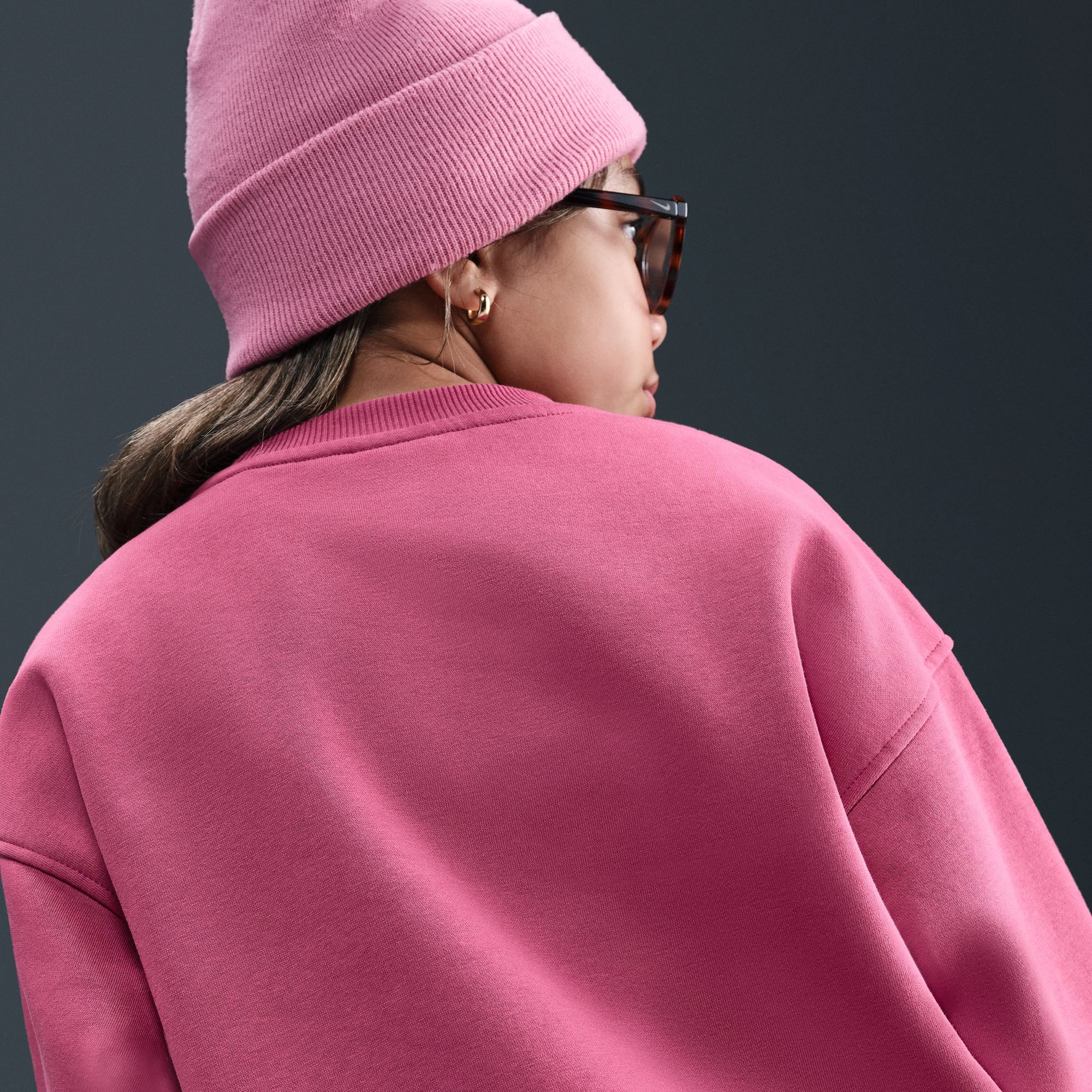 Nike Girls' Sportswear Club Fleece Oversized Sweatshirt product image