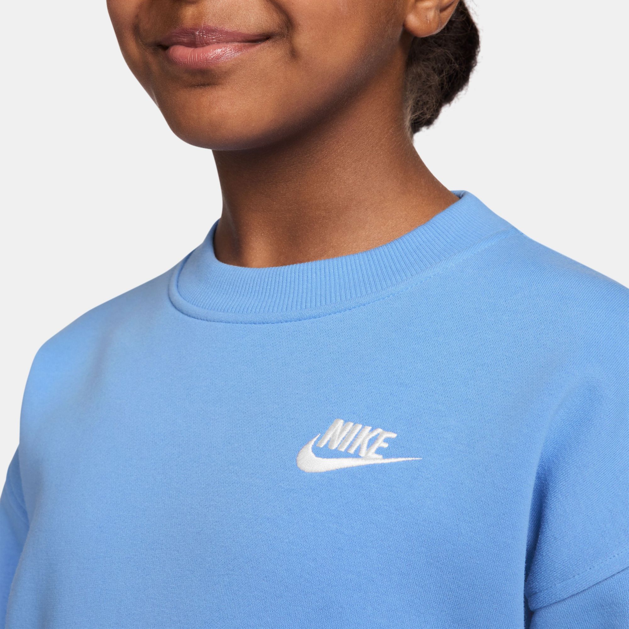 Nike Girls' Sportswear Club Fleece Oversized Sweatshirt product image