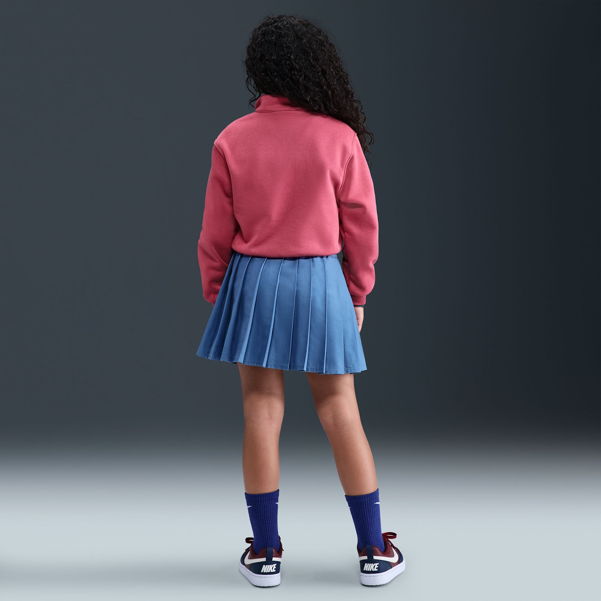 Nike Girls' 1/2-Zip Club Fleece Pullover product image