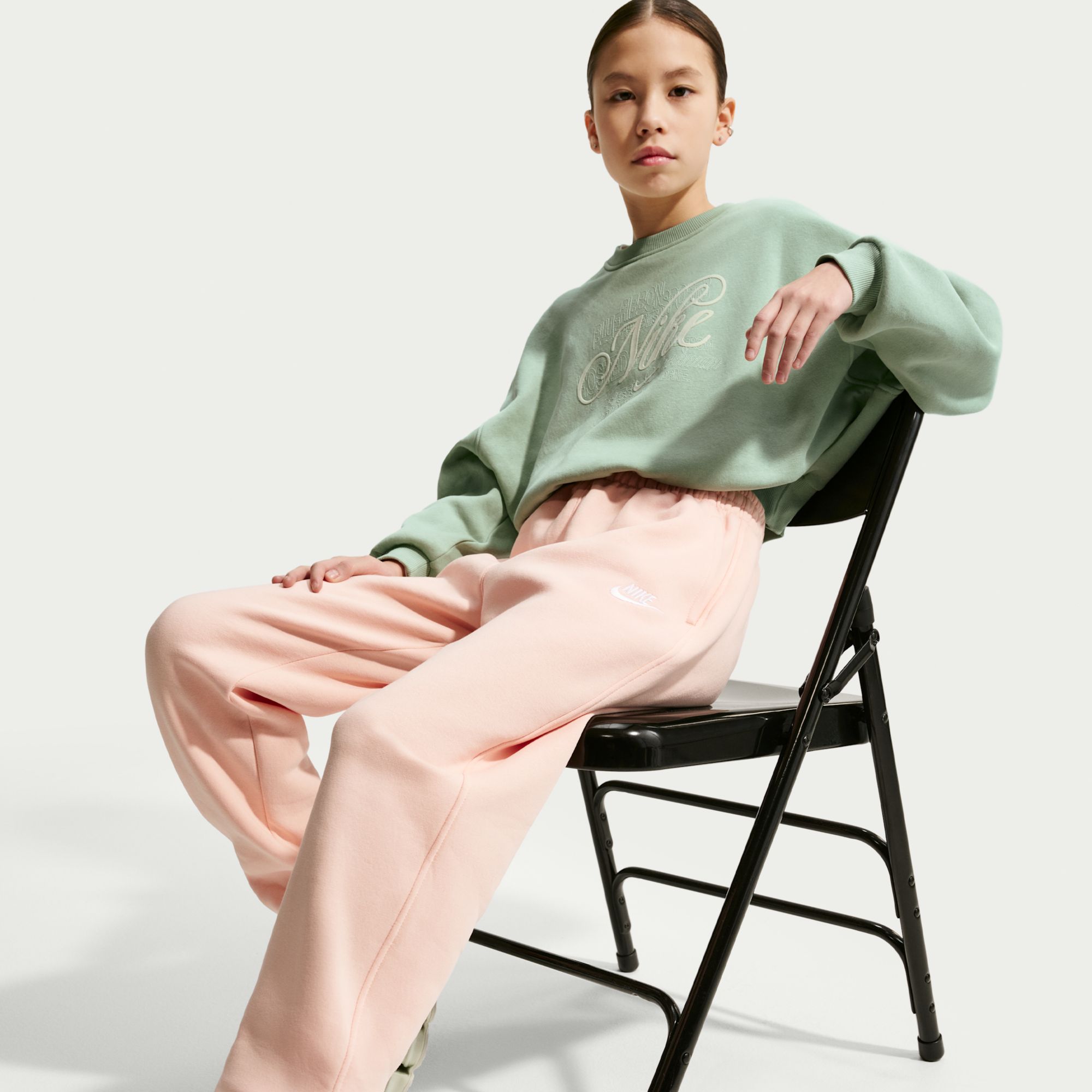 Nike Girls' Sportswear Club Fleece Oversized Joggers product image