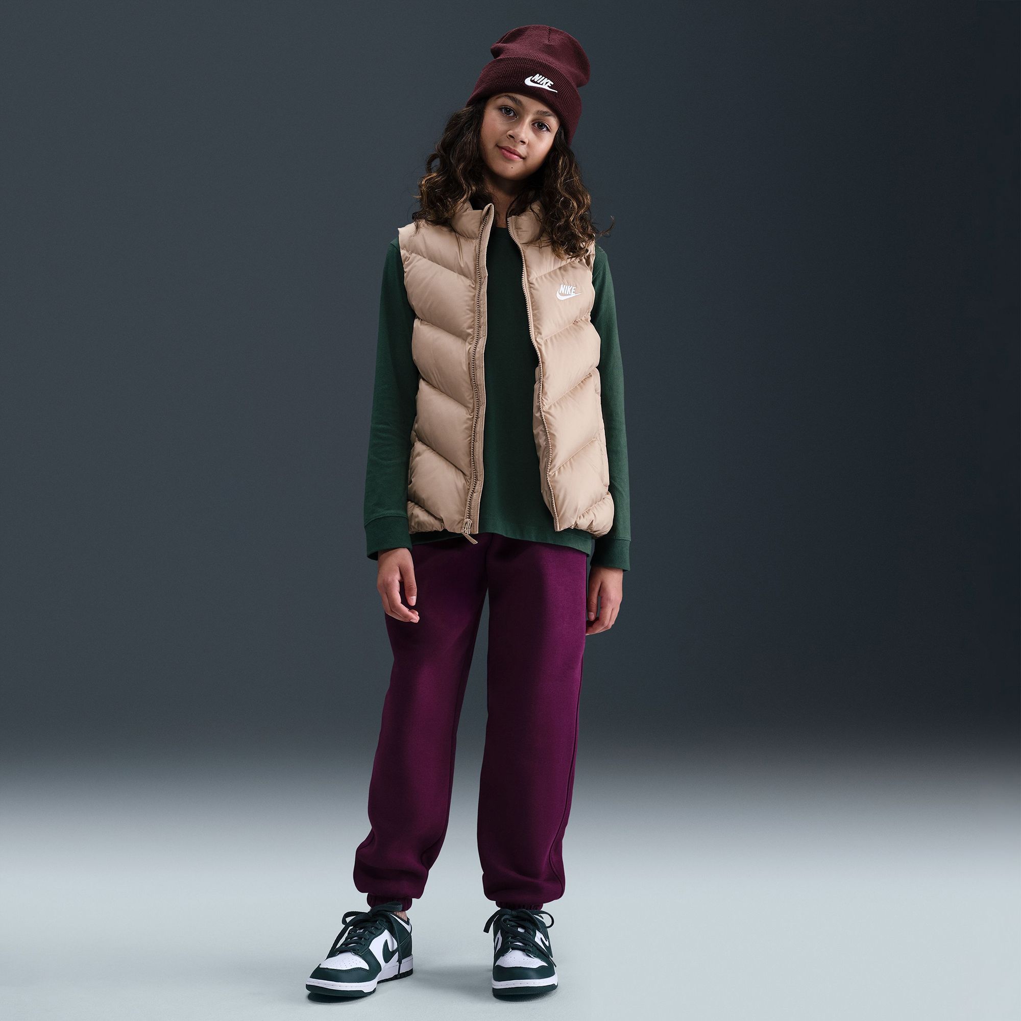 Nike Girls' Sportswear Club Fleece Oversized Joggers product image