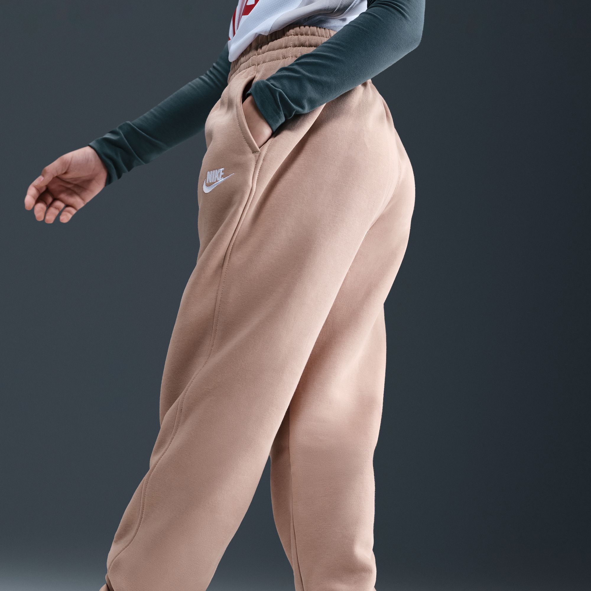 Nike Girls' Sportswear Club Fleece Oversized Joggers product image