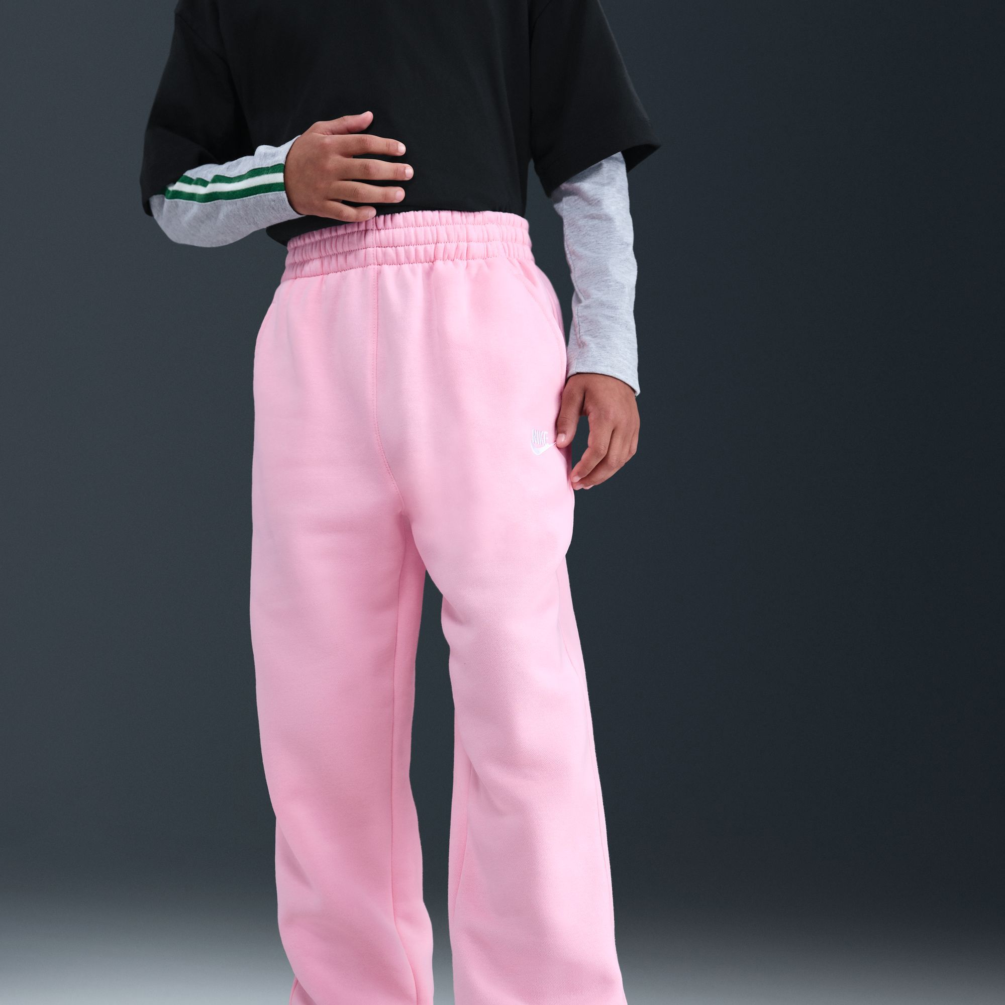 Nike Girls' Sportswear Club Fleece Oversized Joggers product image