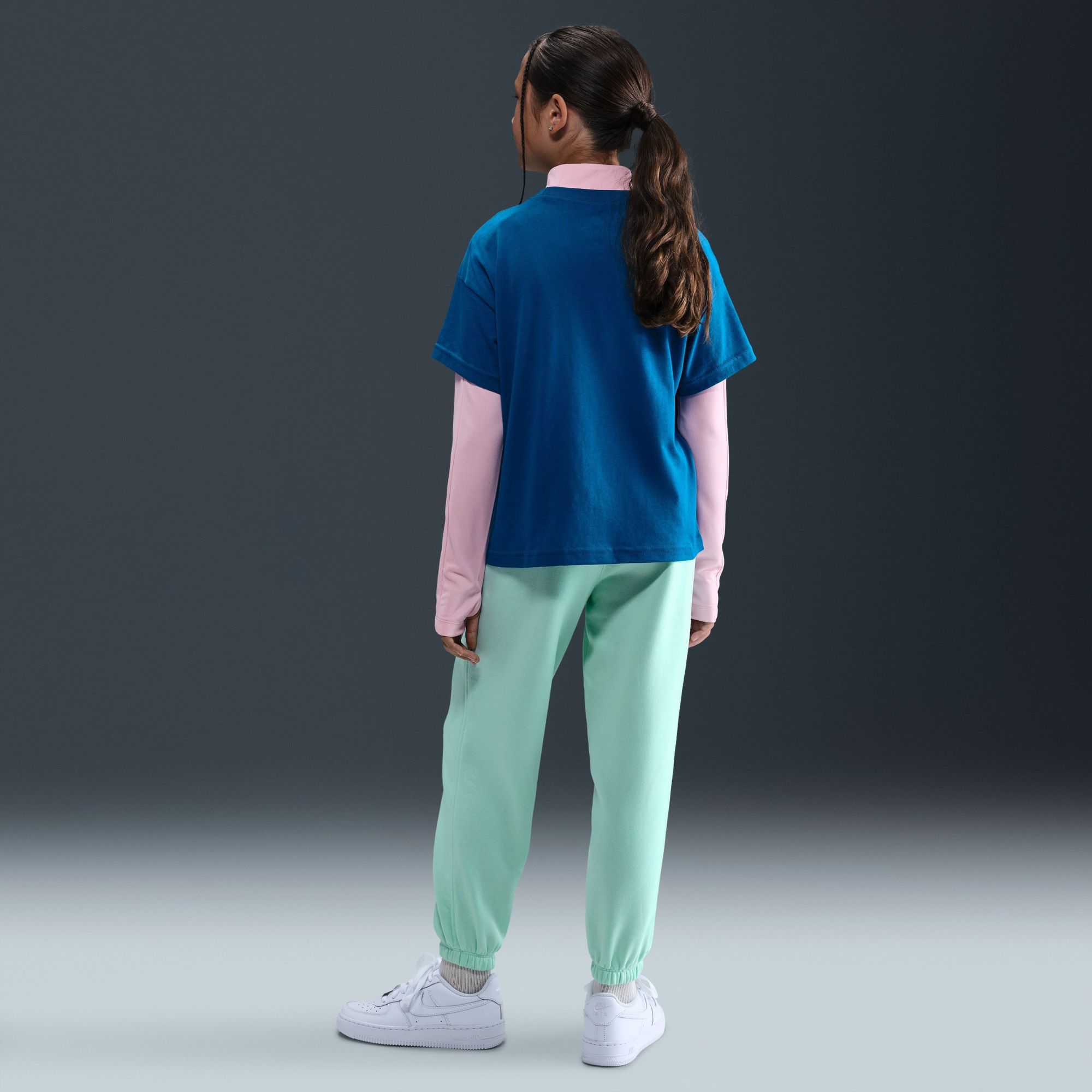 Nike Girls' Sportswear Club Fleece Oversized Joggers product image