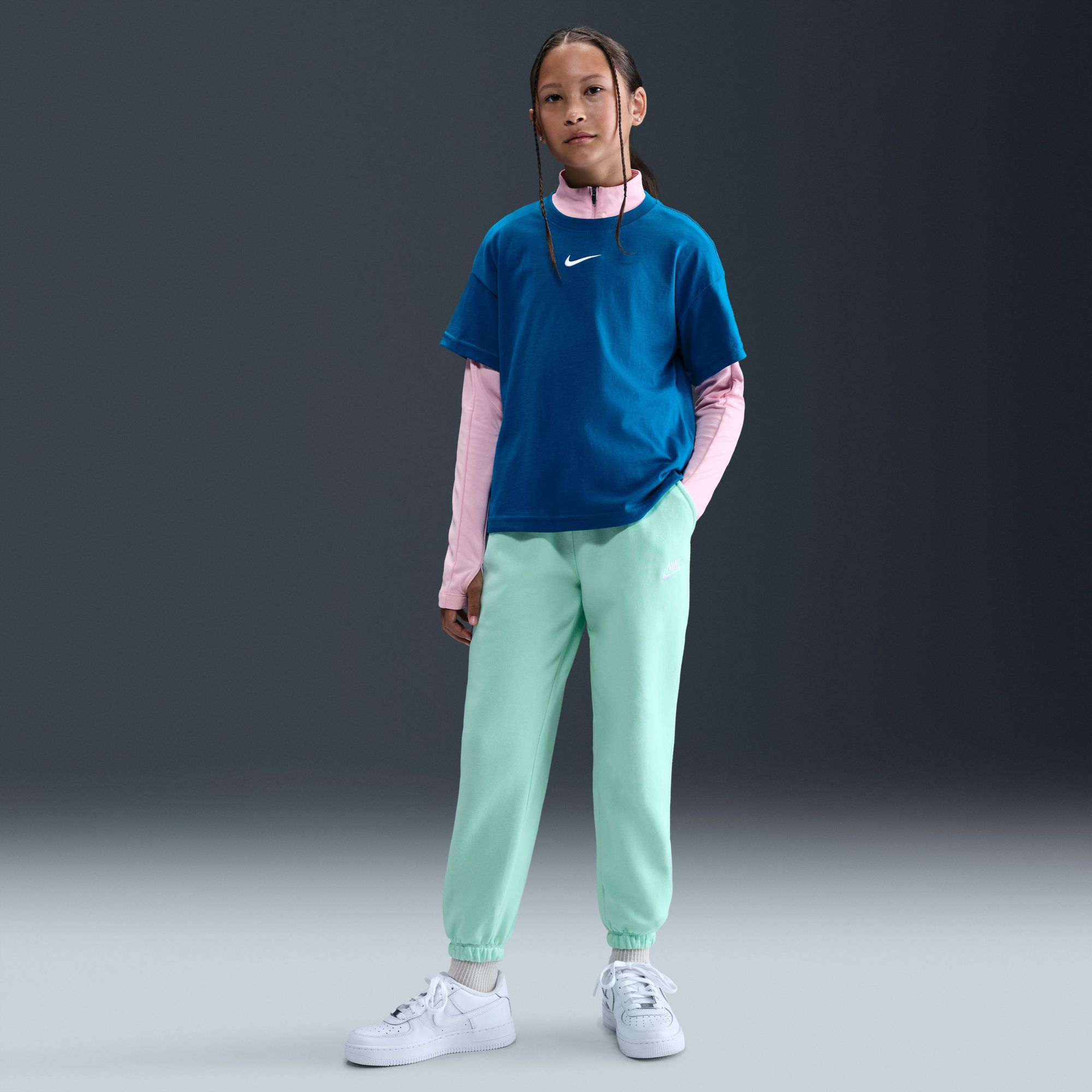 Nike Girls' Sportswear Club Fleece Oversized Joggers product image