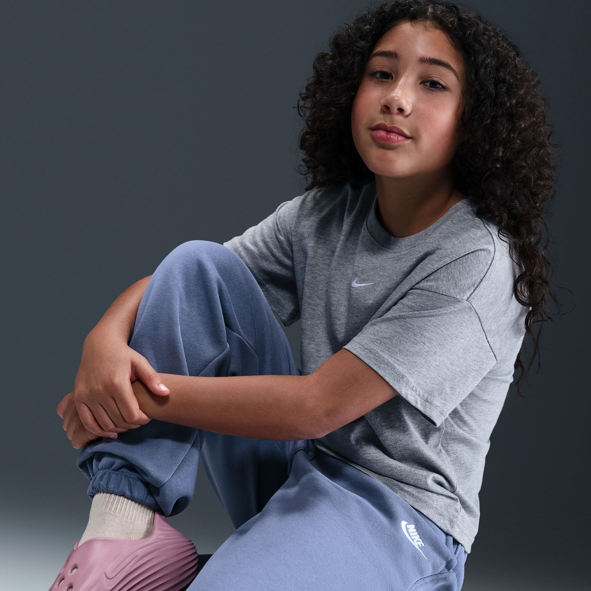 Nike Girls' Sportswear Club Fleece Oversized Joggers product image