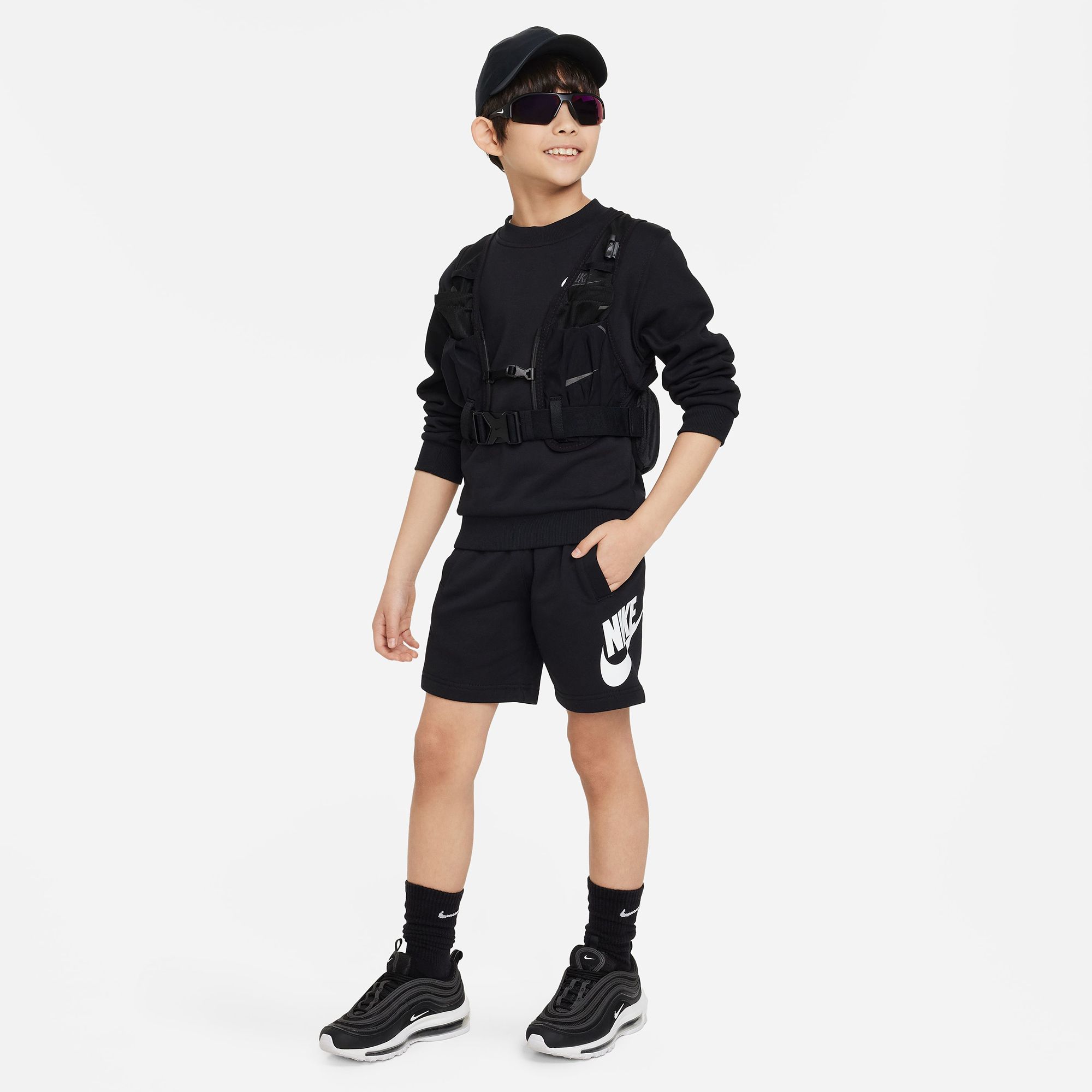 Nike All Kids Fit Sportswear Club Fleece French Terry Shorts product image