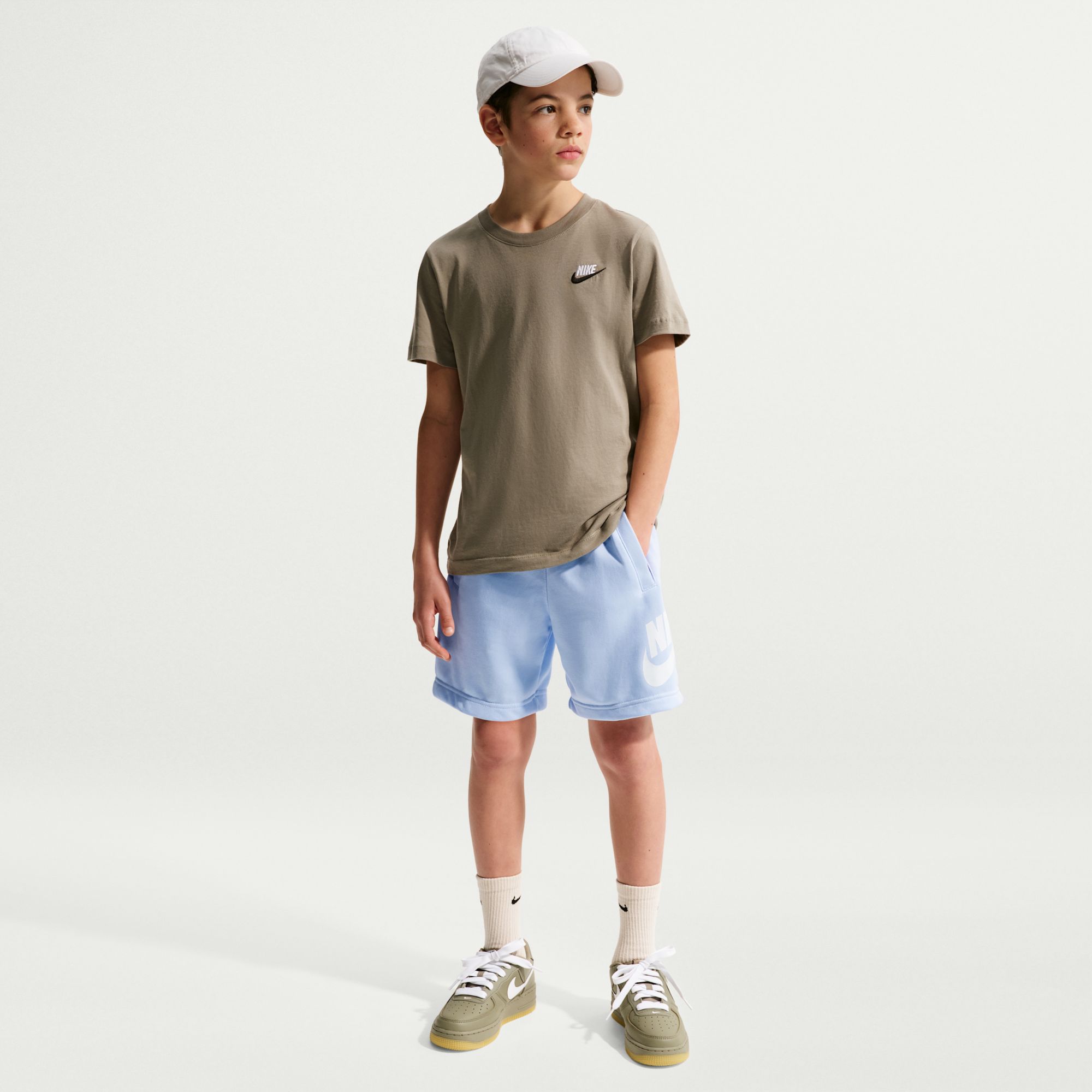 Nike All Kids Fit Sportswear Club Fleece French Terry Shorts product image