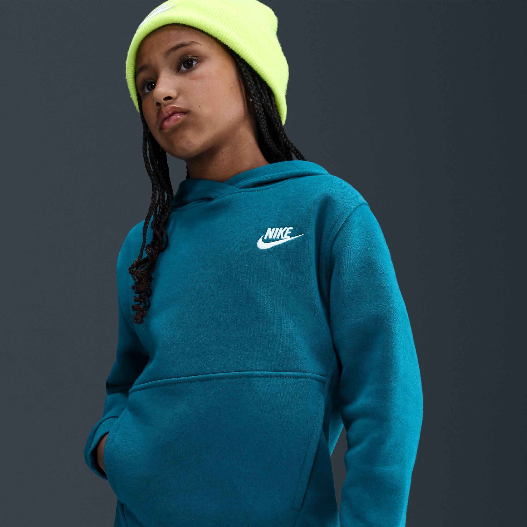 Nike All Kids Fit Sportswear Club Fleece Hoodie product image