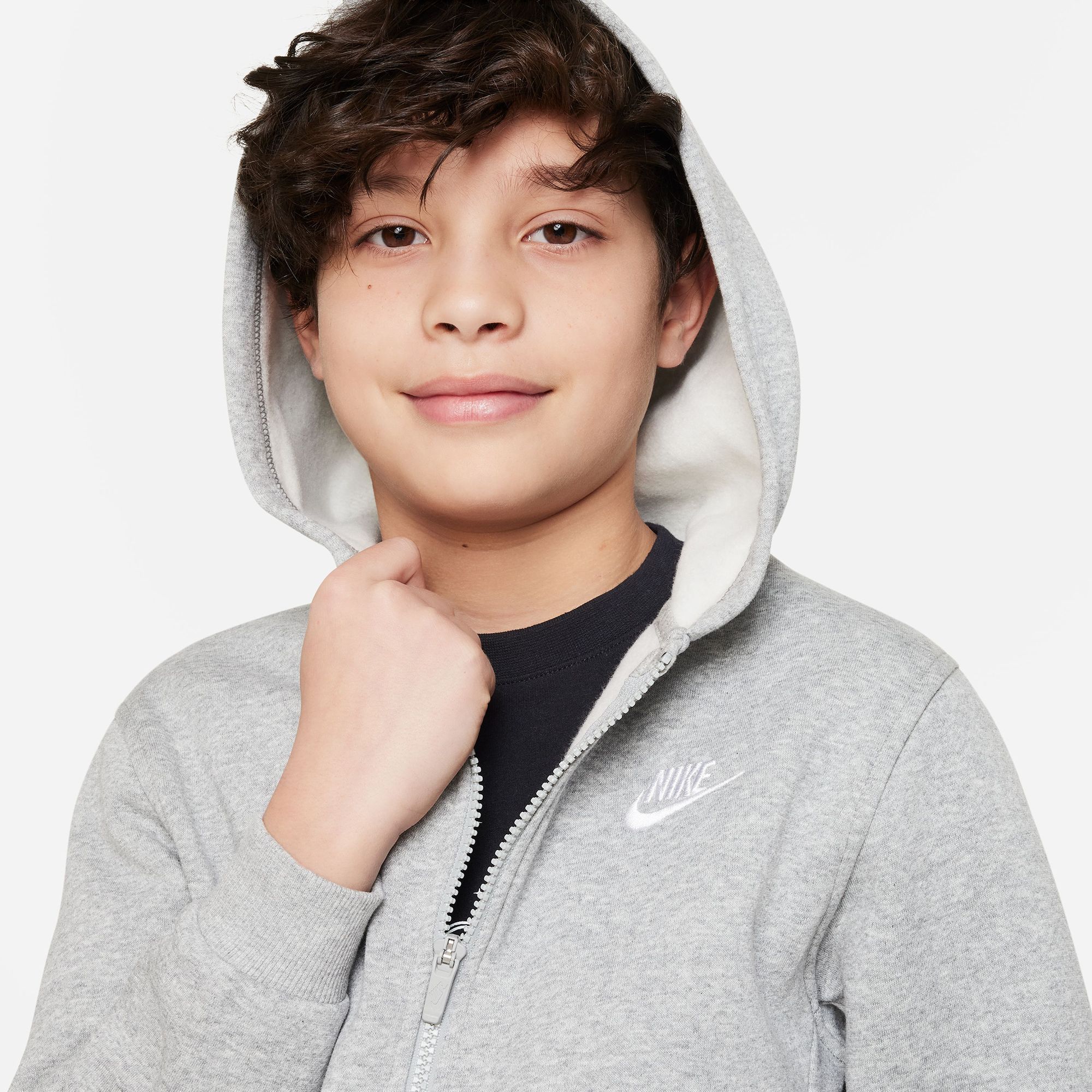 Nike All Kids Fit Sportswear Club Fleece Full-Zip Hoodie product image