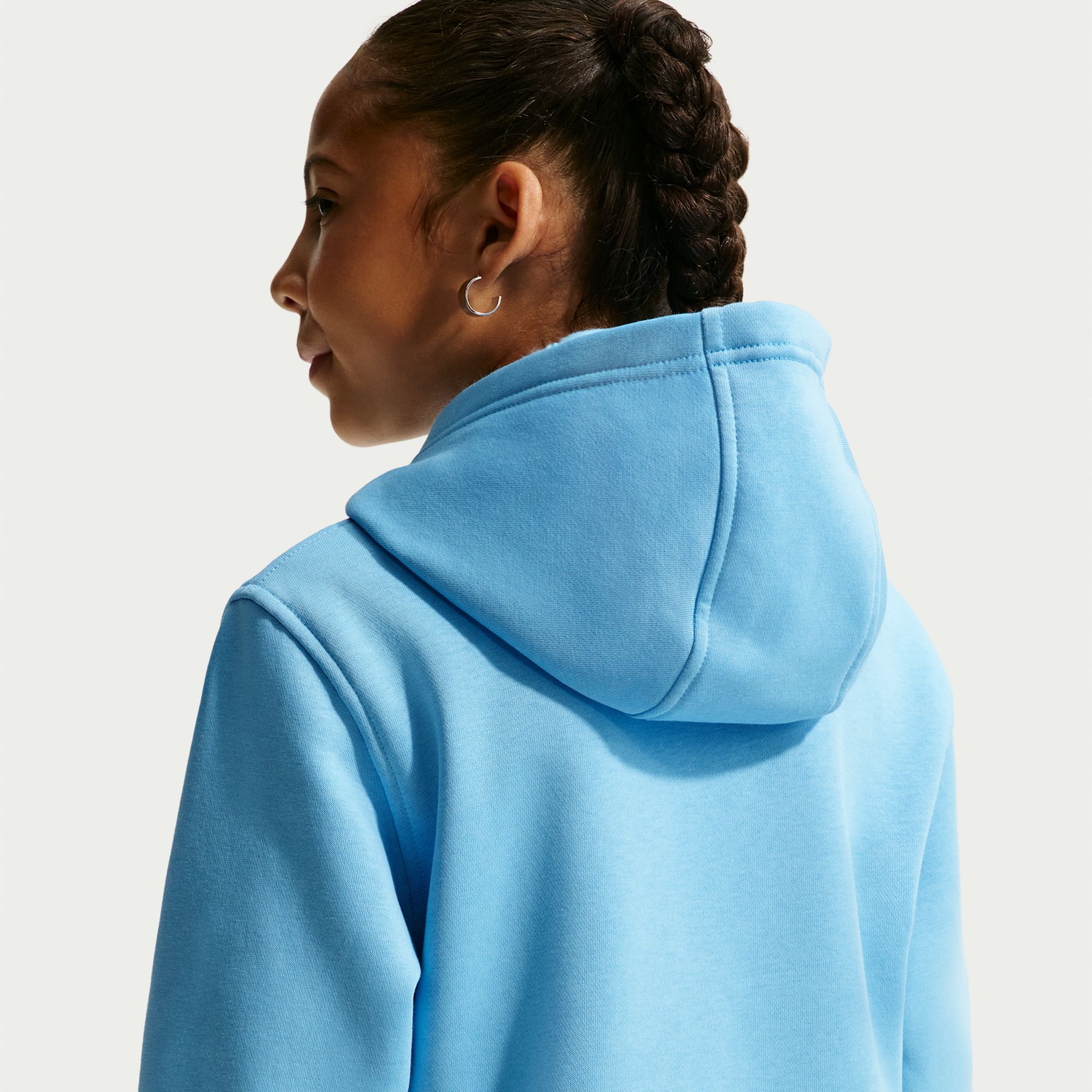 Nike Kids' Fit Sportswear Club Fleece Full-Zip Hoodie product image