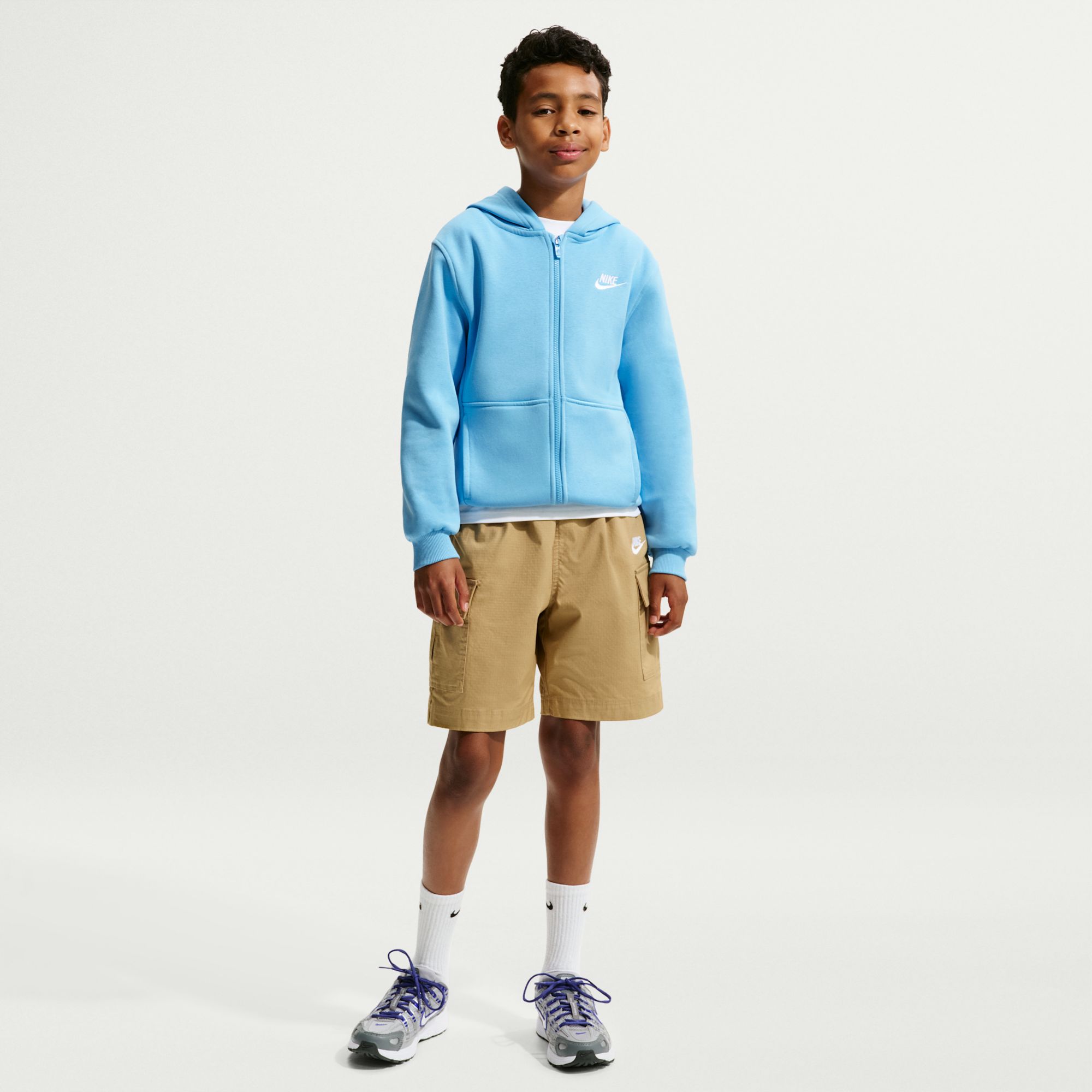 Nike Kids' Fit Sportswear Club Fleece Full-Zip Hoodie product image