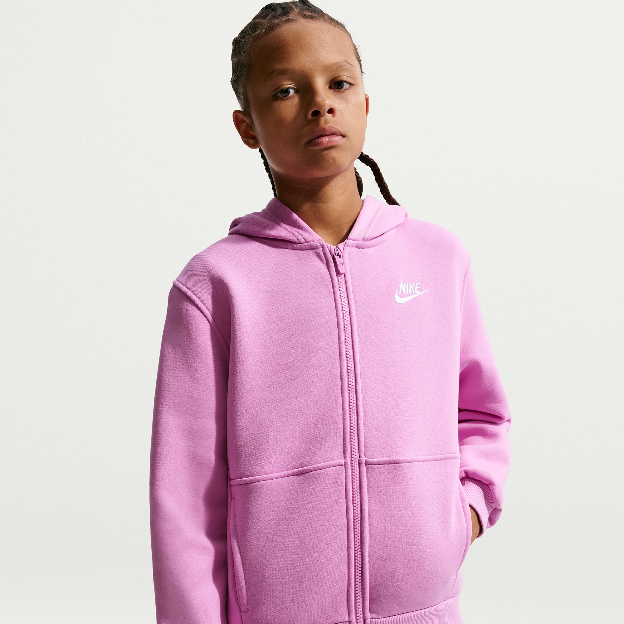 Nike All Kids Fit Sportswear Club Fleece Full-Zip Hoodie product image