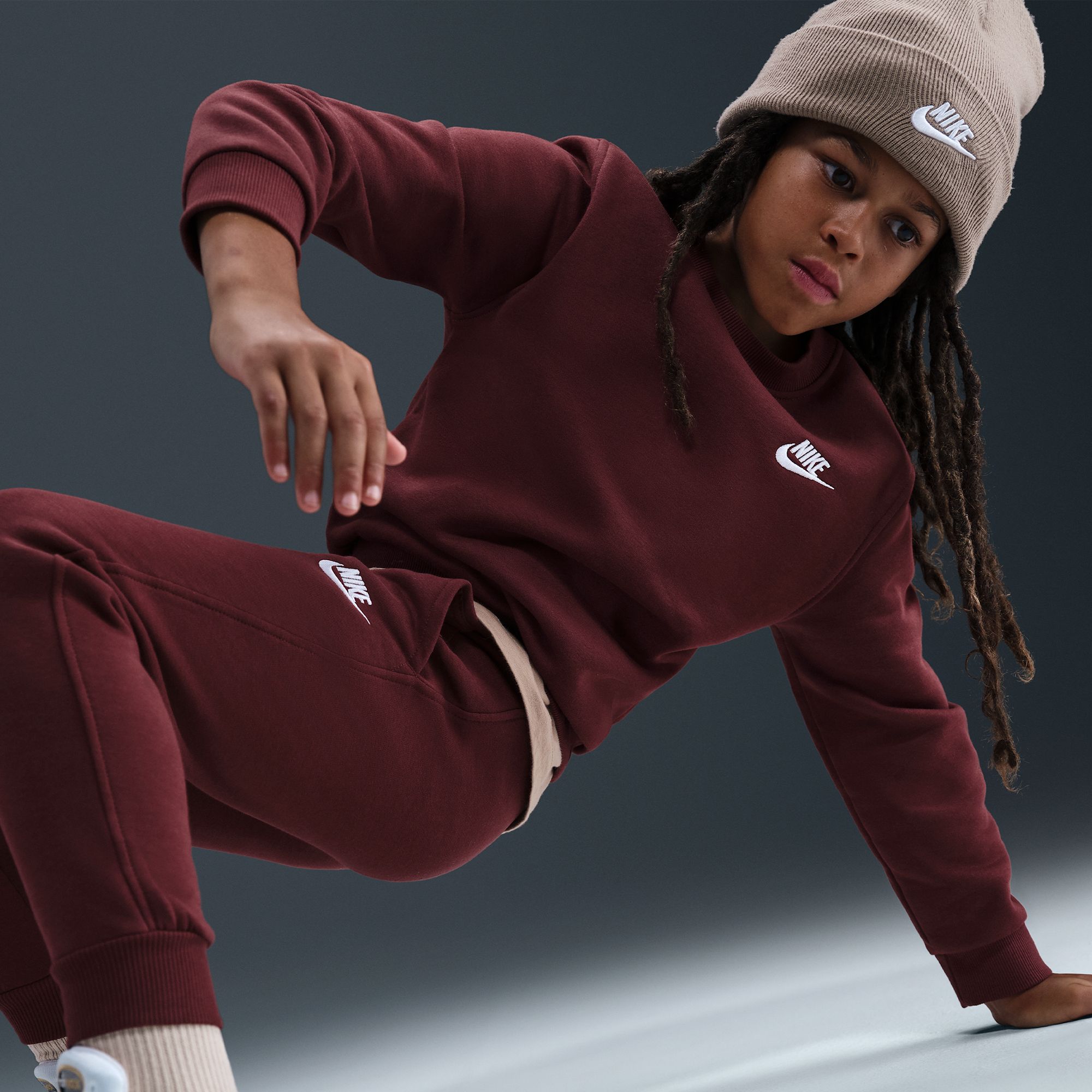 Nike Kids' Fit Sportswear Club Fleece Joggers product image