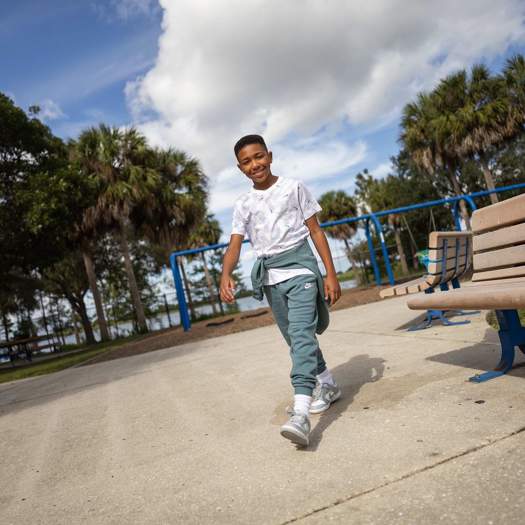 Nike Kids' Fit Sportswear Club Fleece Joggers product image