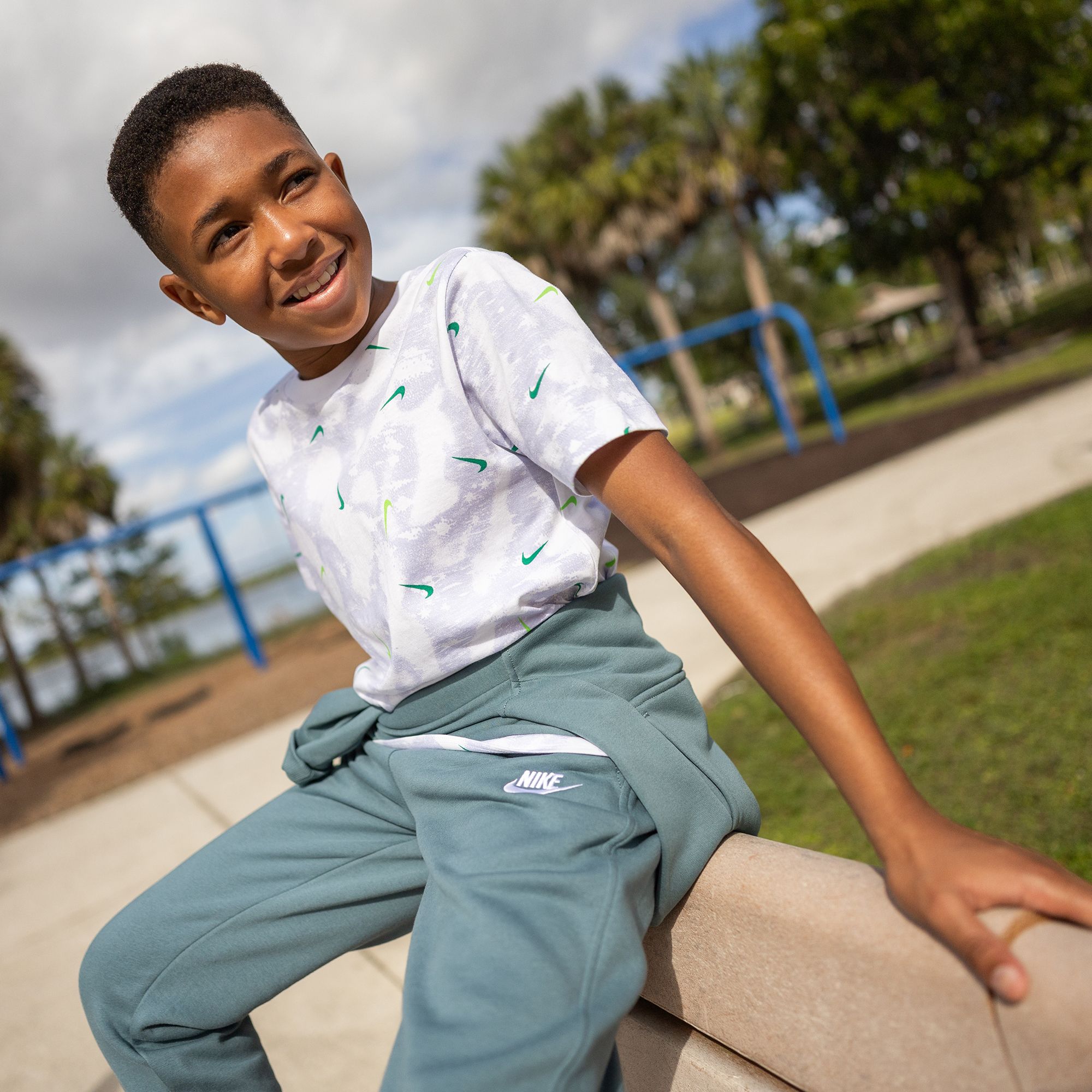 Nike Kids' Fit Sportswear Club Fleece Joggers product image
