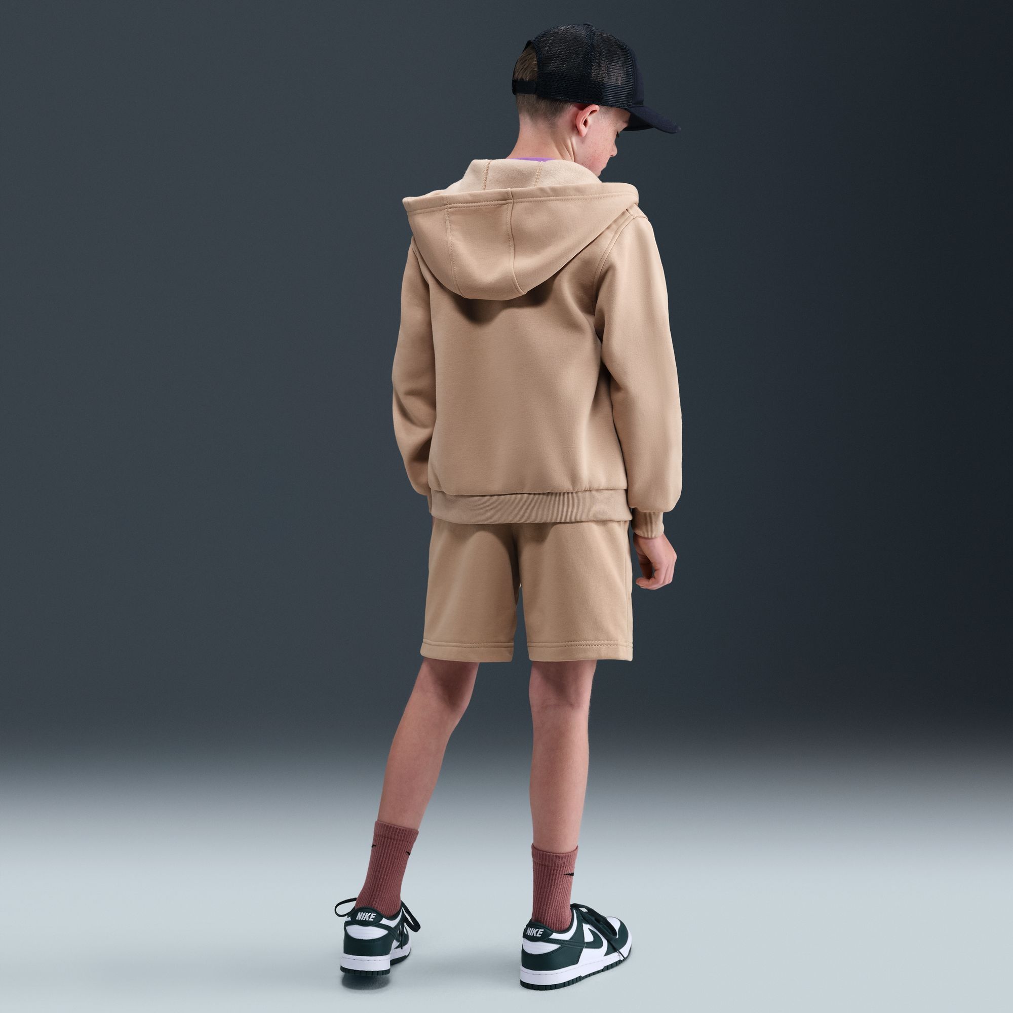 Nike All Kids Fit Sportswear Club Fleece French Terry Shorts product image