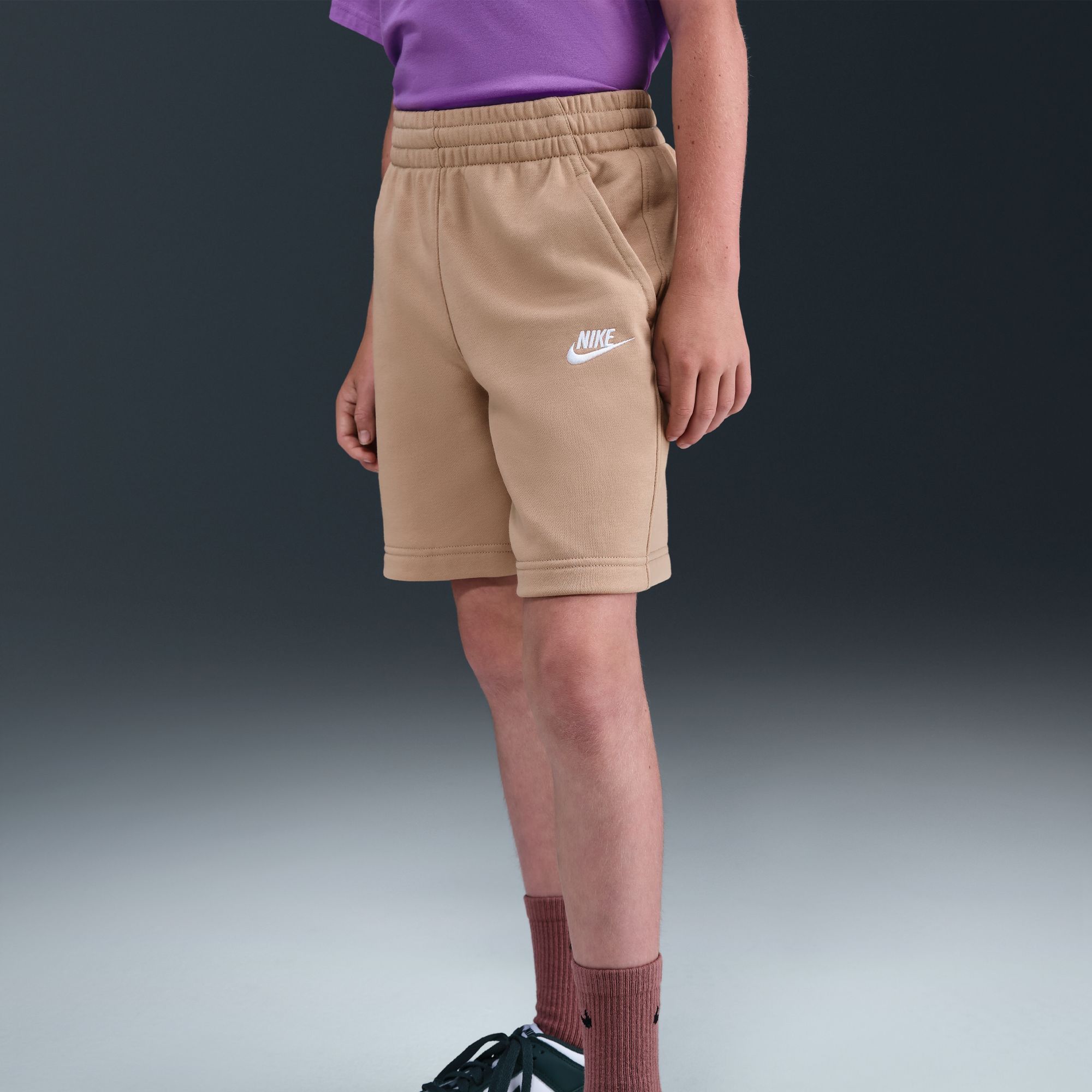 Nike All Kids Fit Sportswear Club Fleece French Terry Shorts product image