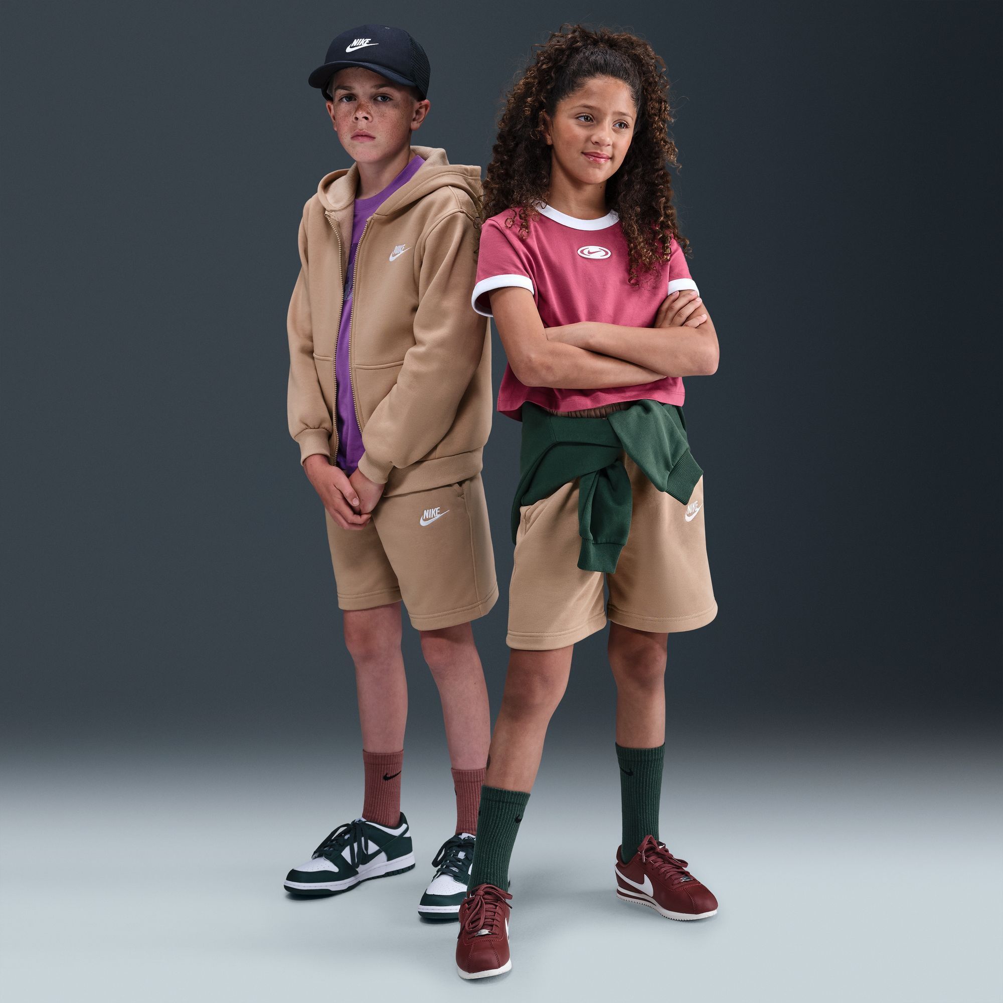 Nike All Kids Fit Sportswear Club Fleece French Terry Shorts product image