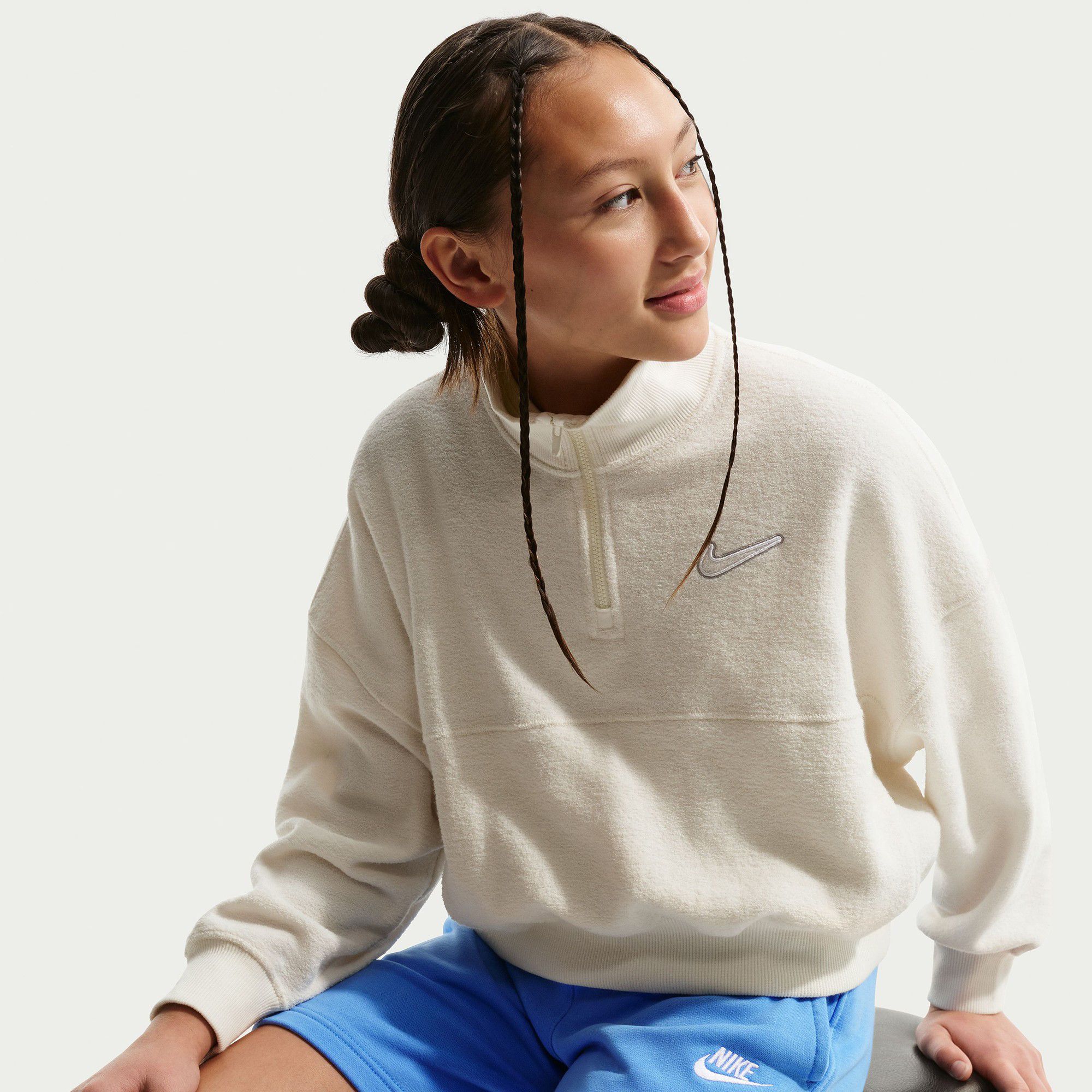 Nike All Kids Fit Sportswear Club Fleece French Terry Shorts product image