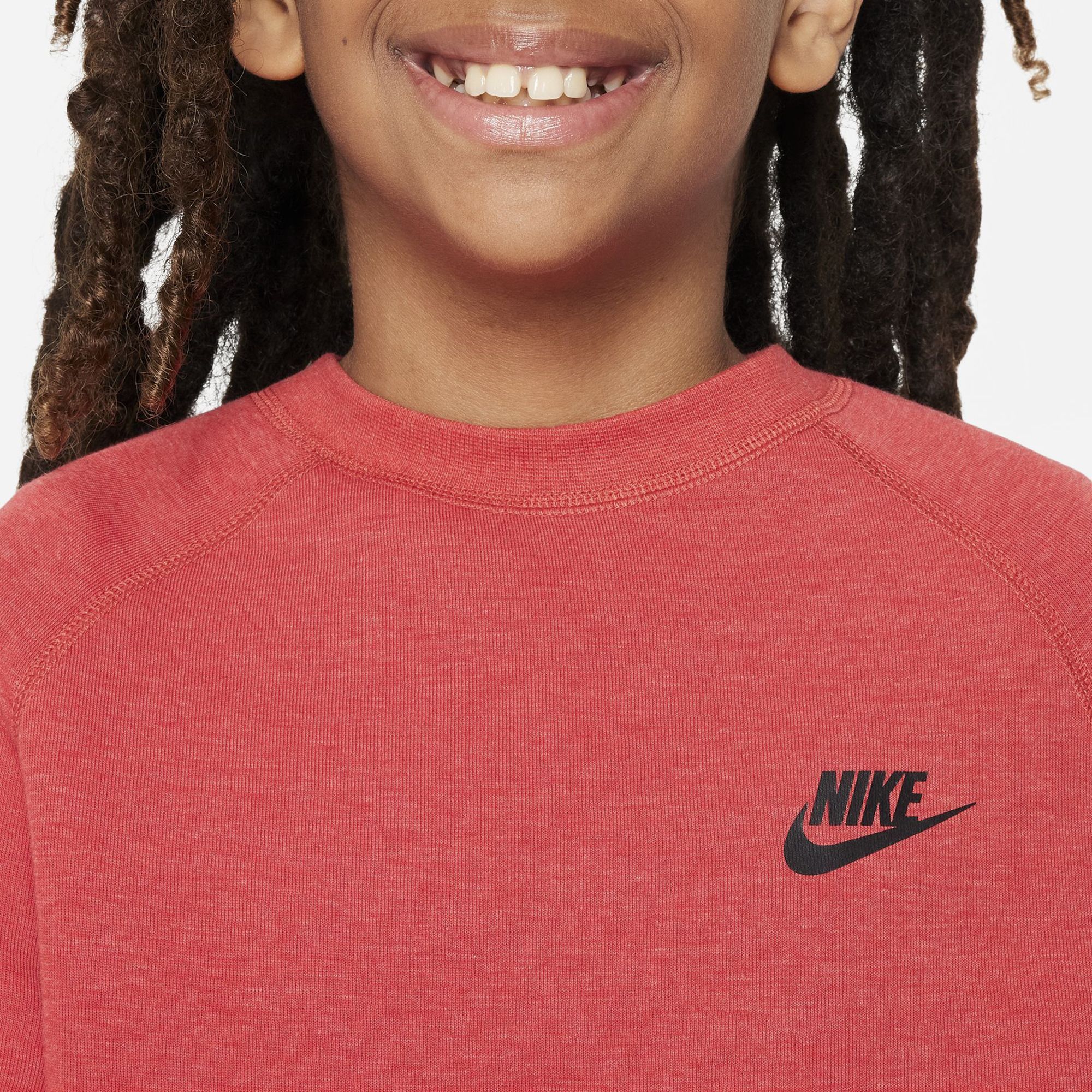 Nike Boys' Sportswear Tech Fleece Crewneck product image