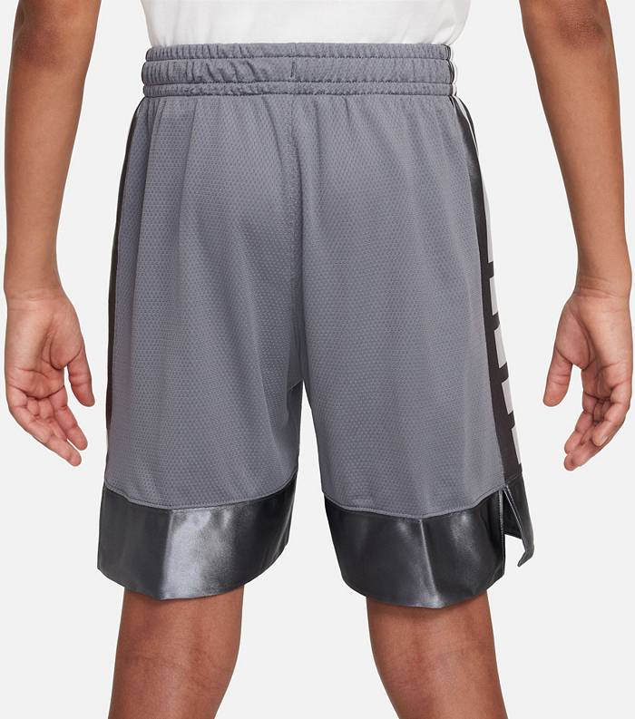 Nike Dry Men's Dri-Fit Elite Basketball Shorts (Black/White/White/White,  Small)
