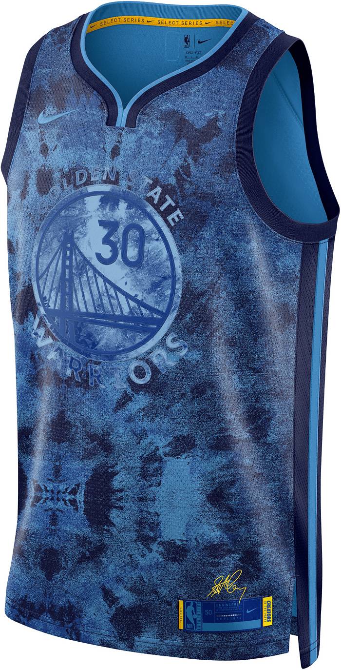 Nike Golden State Warriors Stephen Curry Swingman Road Jersey
