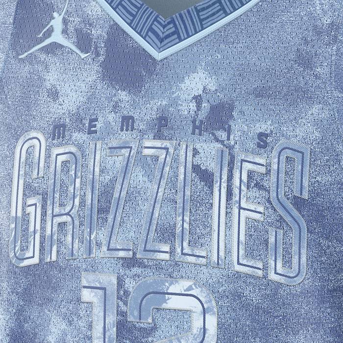 White Nike NBA Memphis Grizzlies Swingman Morant #12 Jersey