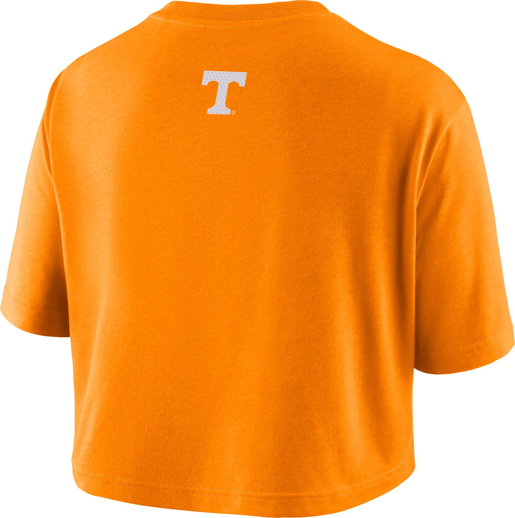 Nike Women's Tennessee Volunteers Tennessee Orange Dri-FIT Logo Cropped T-Shirt