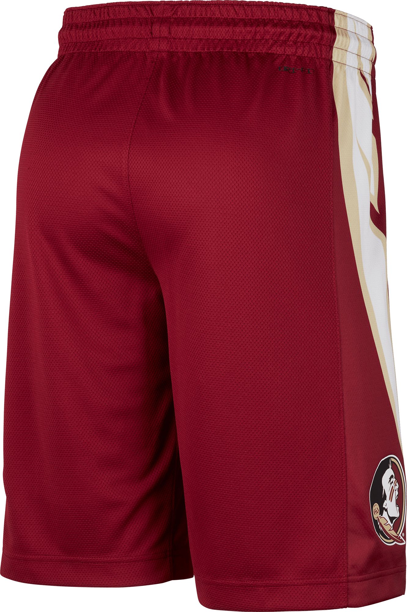 Nike Men's Florida State Seminoles Team Maroon Dri-FIT Replica Away Basketball Shorts