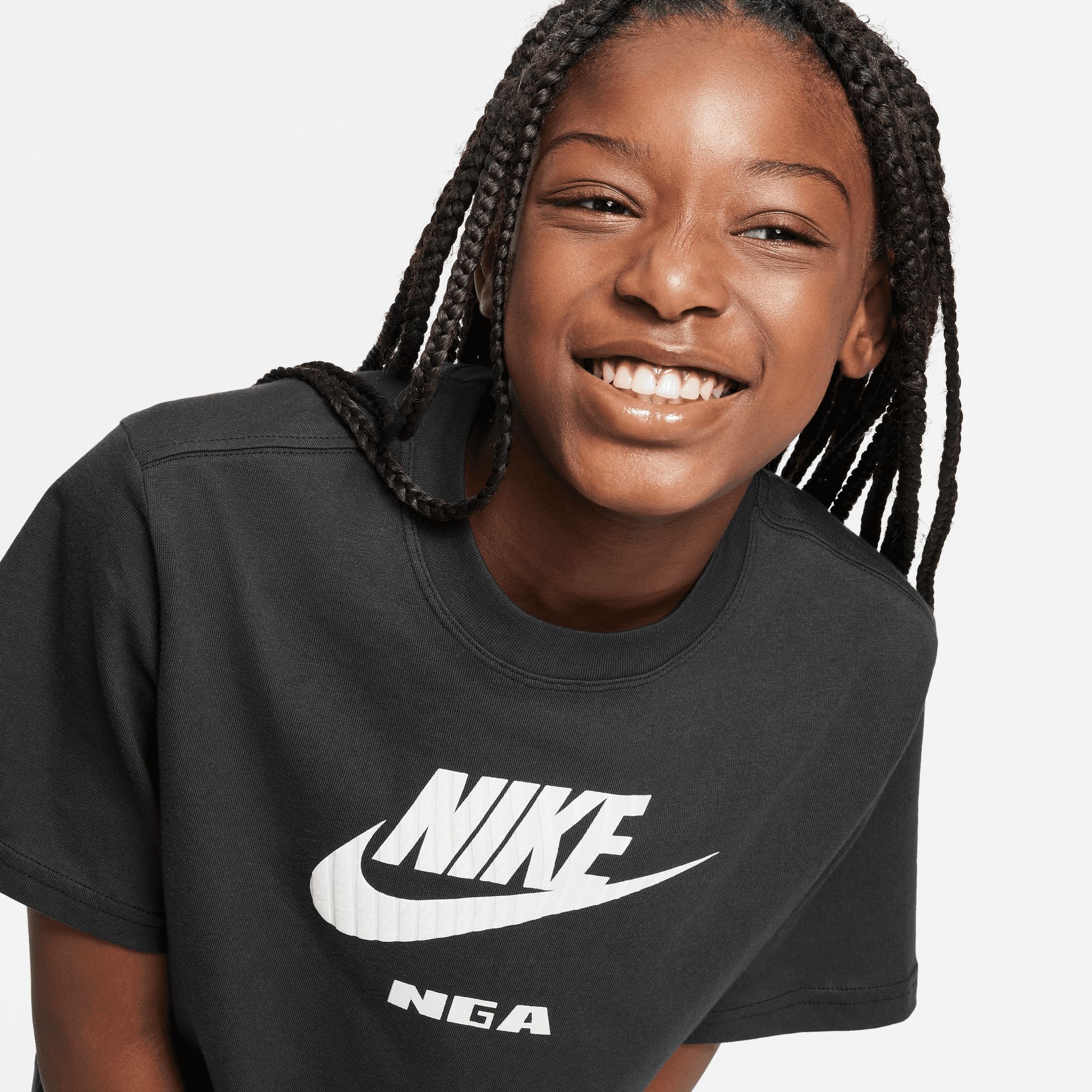 Nike Women's Nigeria 2023 Futura Green T-Shirt