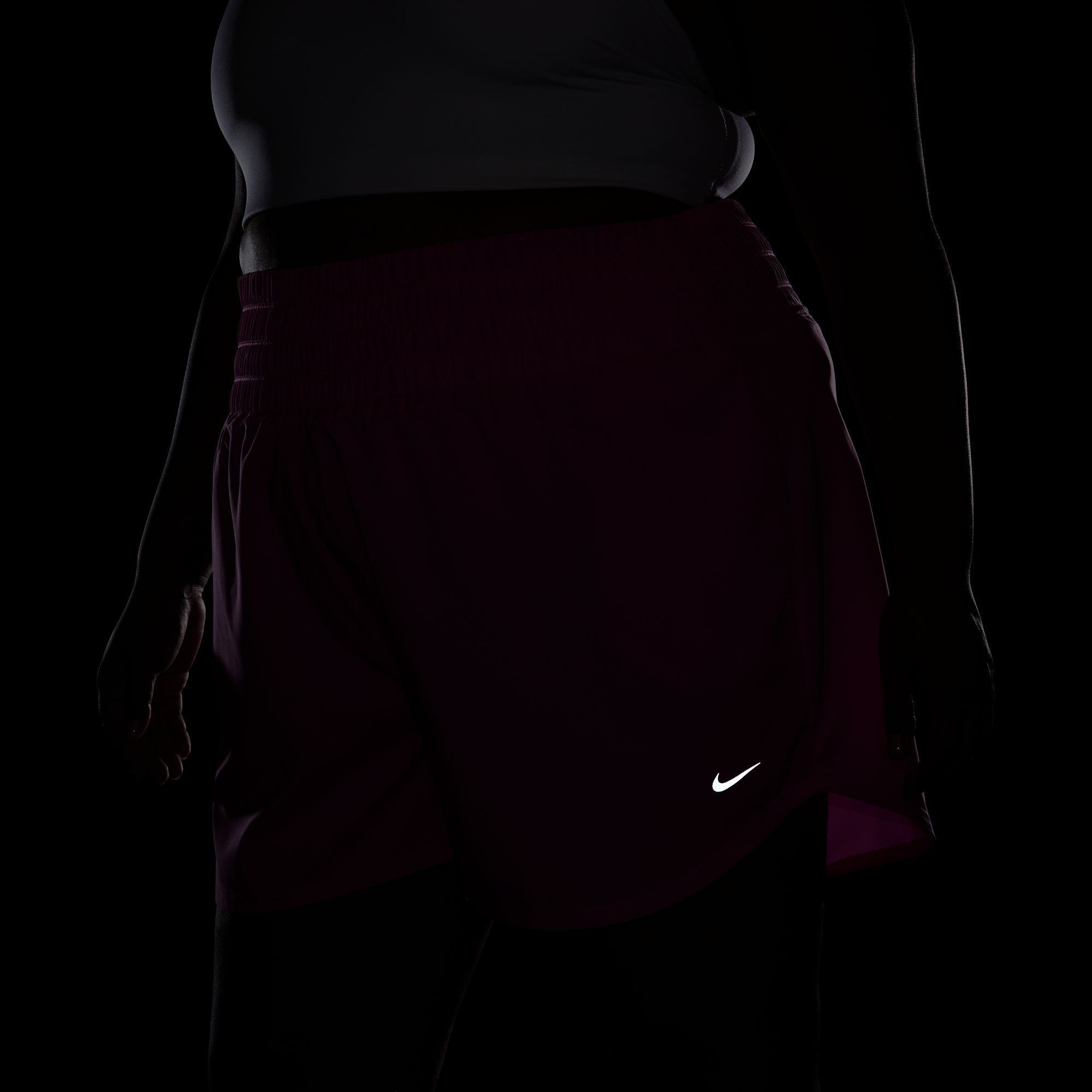 Nike Women's Dri-FIT One Plus Ultra High-Waisted 3" Brief-Lined Shorts (Plus Size) product image