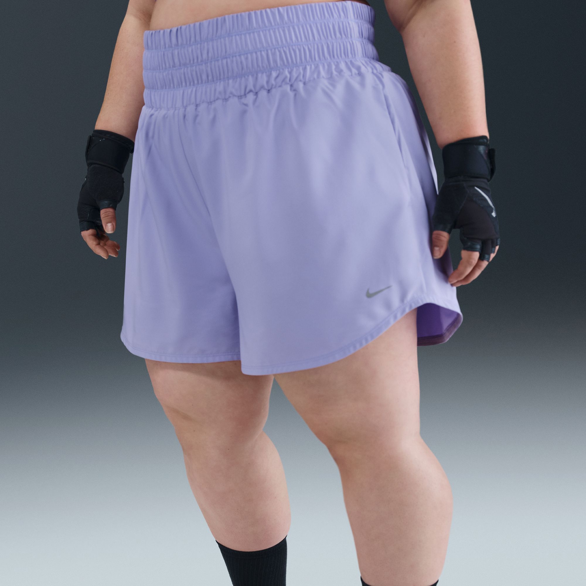 Nike Women's Dri-FIT One Plus Ultra High-Waisted 3" Brief-Lined Shorts (Plus Size) product image