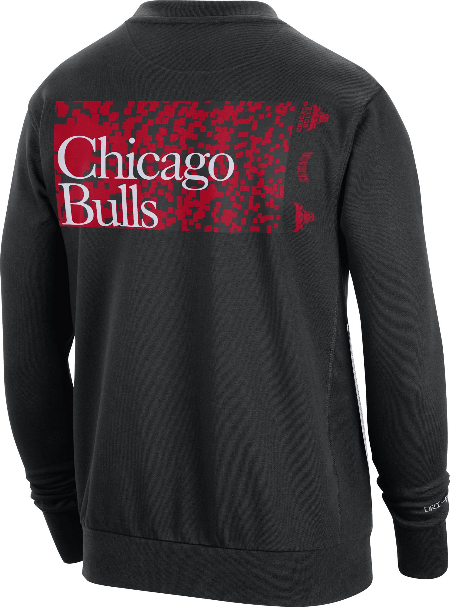 Nike Men's Chicago Bulls Courtside Standard Issue Crewneck Sweater