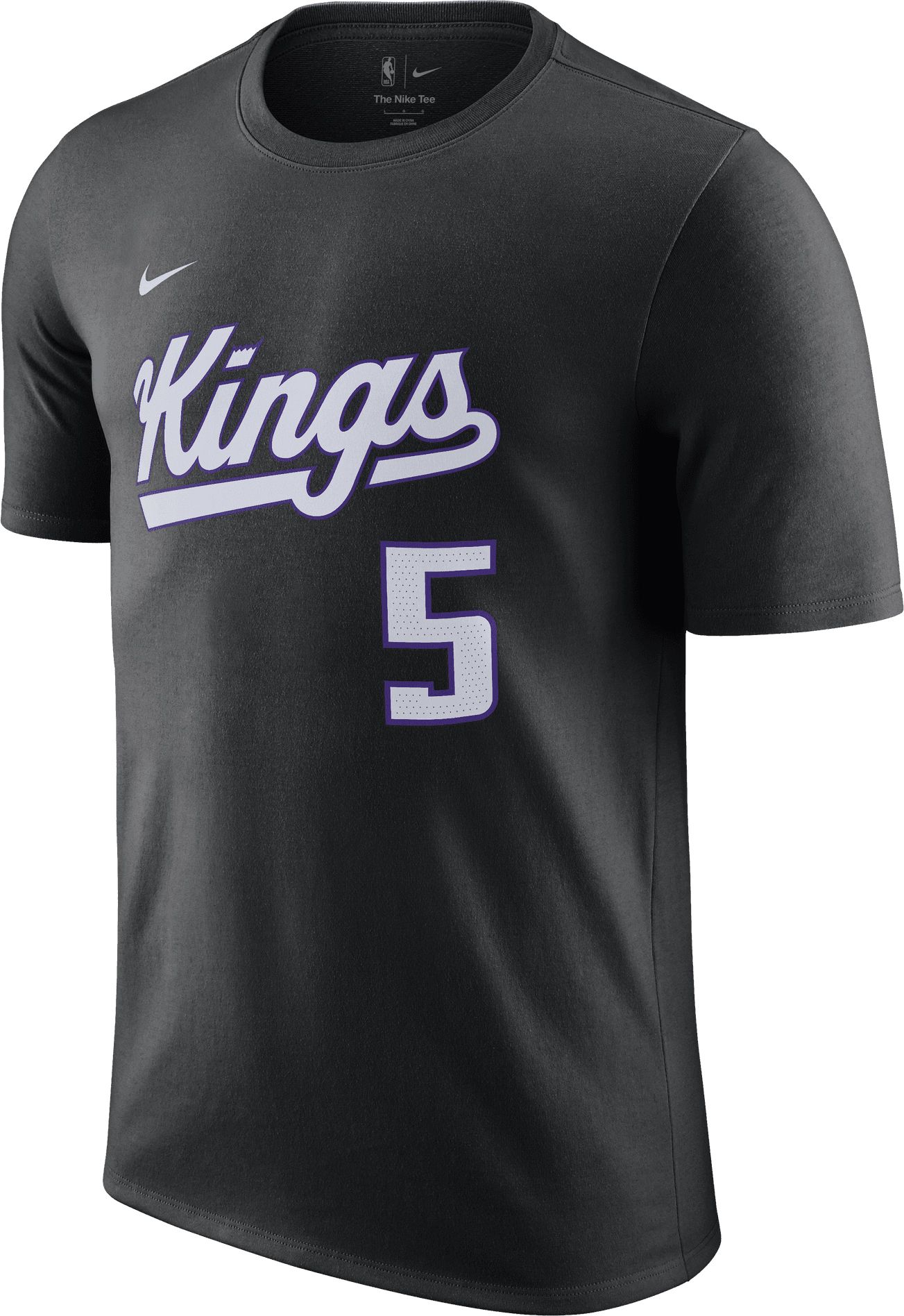 Nike Men's Sacramento Kings De'Aaron Fox #5 T-Shirt