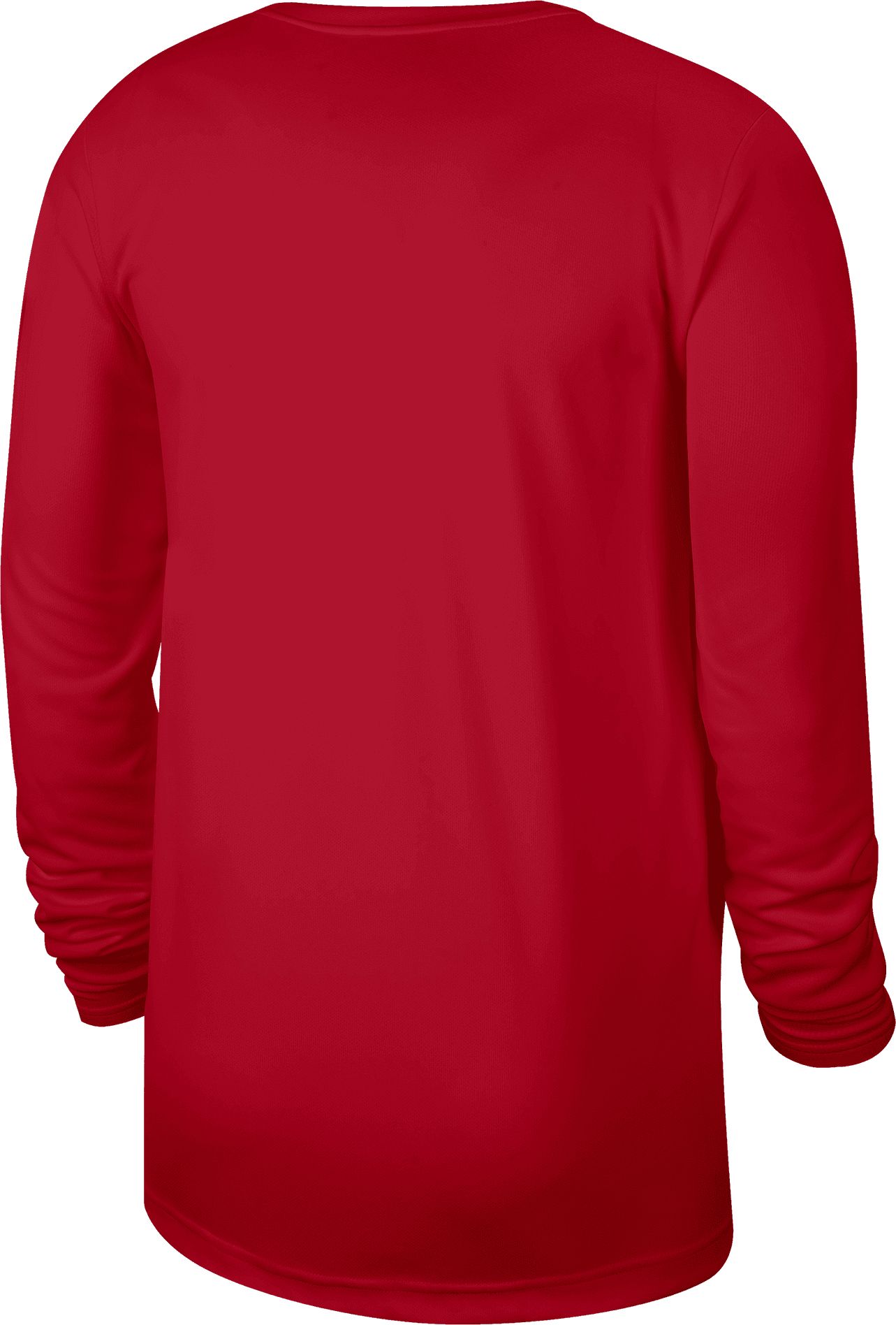 Nike Men's Toronto Raptors Red Practice Long Sleeve T-Shirt