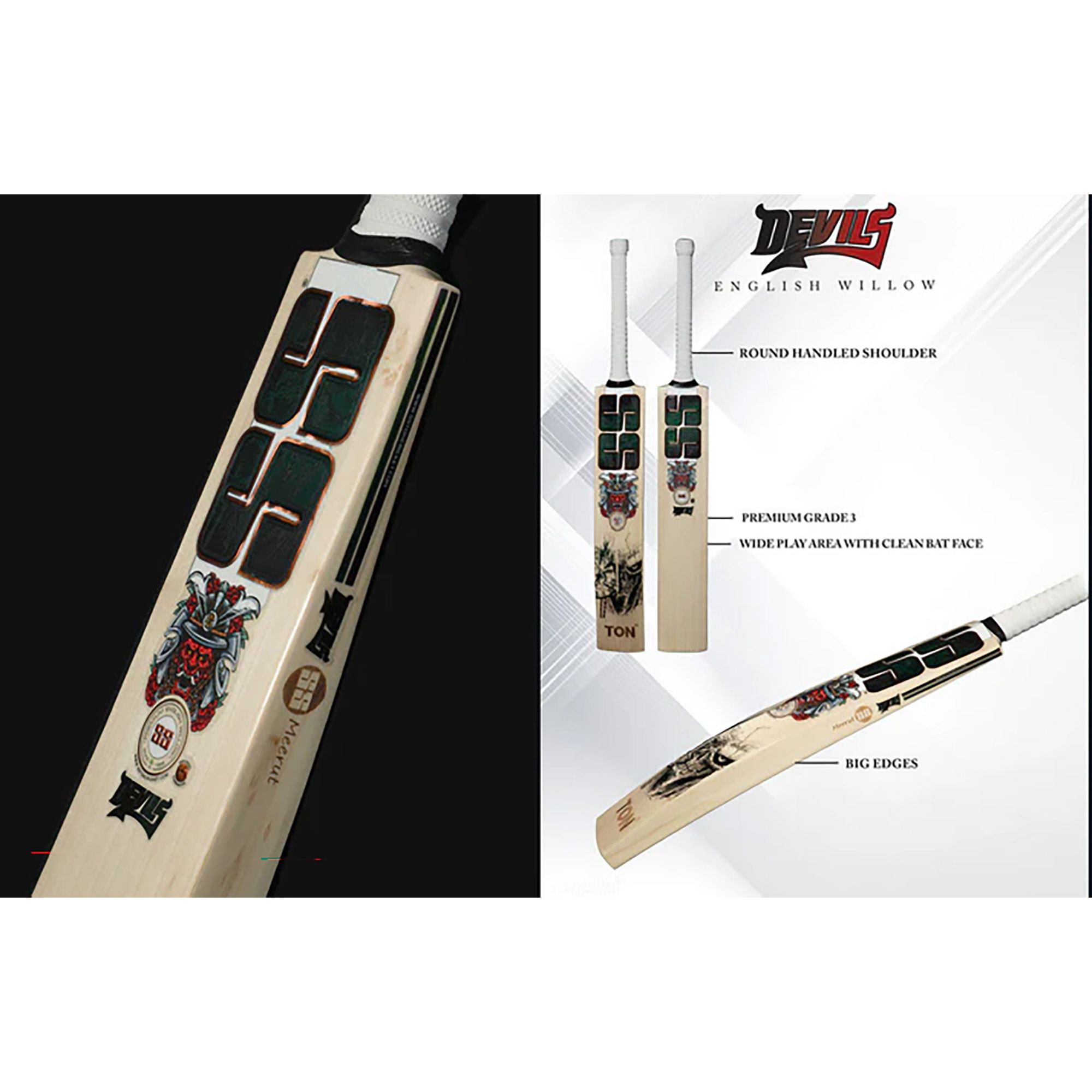 SS Devils Green Cricket Bat - 2025 product image