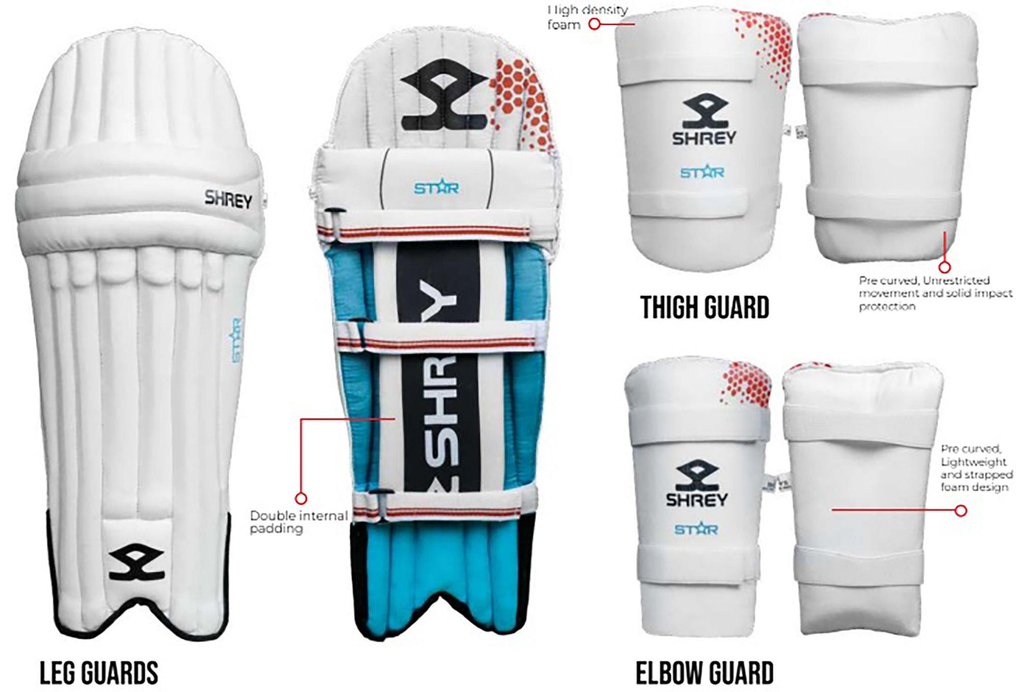 Shrey Youth Star Full Cricket Equipment Set product image
