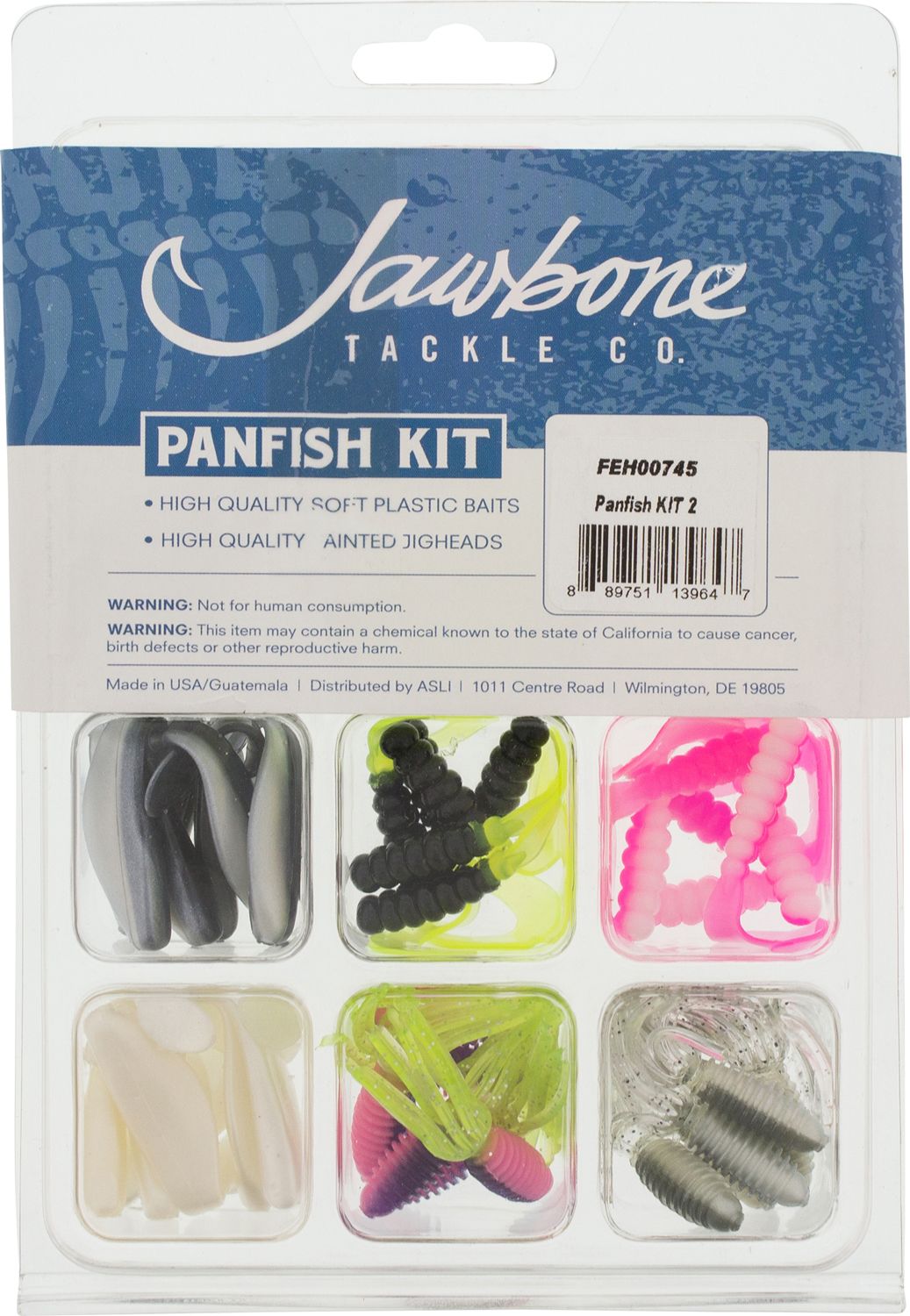 Jawbone 64 Piece Panfish Lure Kit product image
