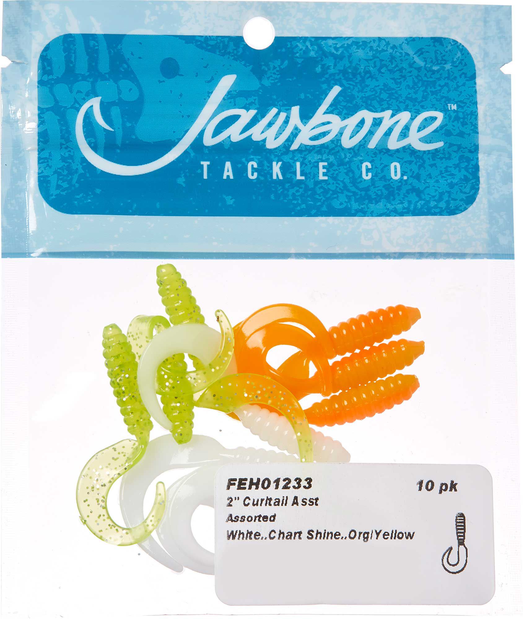 Jawbone Curltail Grub Soft Bait Assortment Pack product image