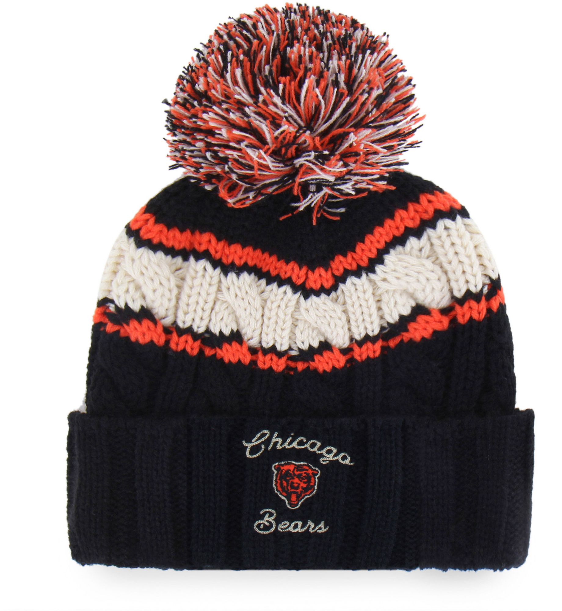 '47 Women's Chicago Bears Navy Emma Cuffed Knit Beanie product image