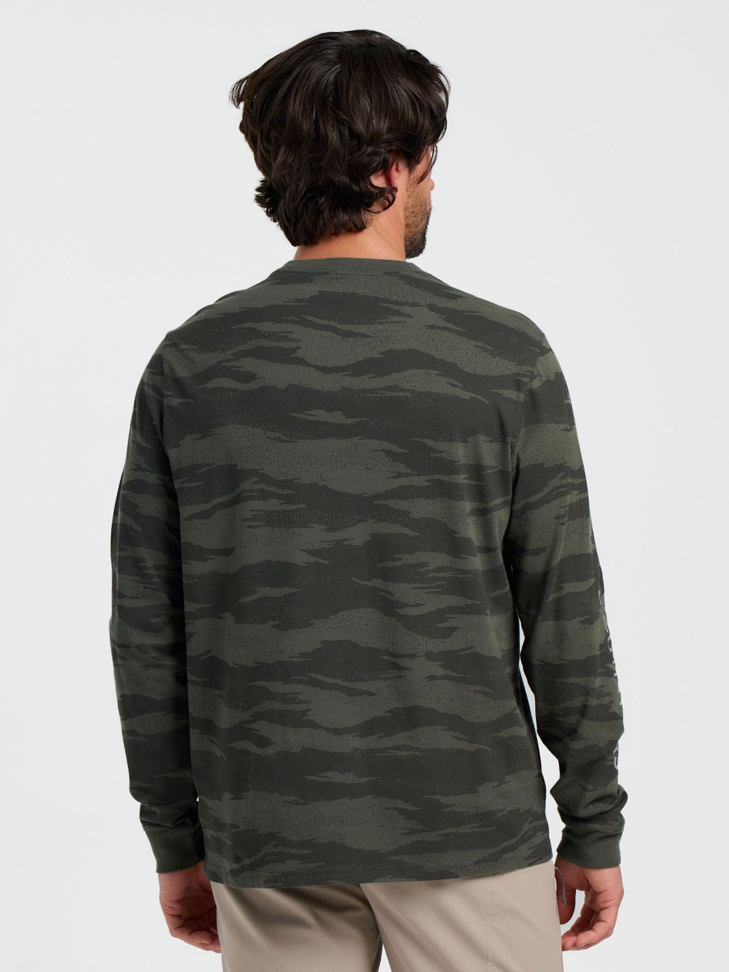 Free Fly Men's Hydro Mist Camo Long Sleeve Shirt product image