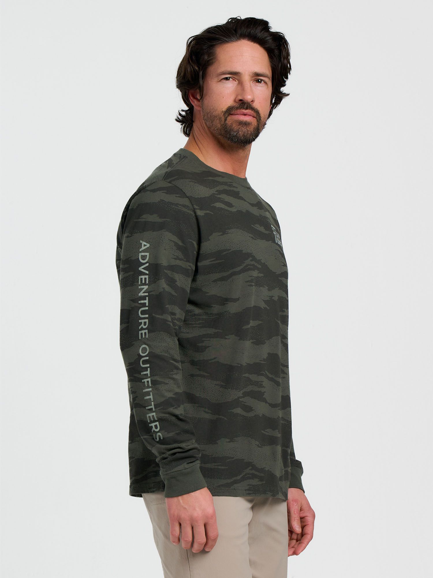 Free Fly Men's Hydro Mist Camo Long Sleeve Shirt product image