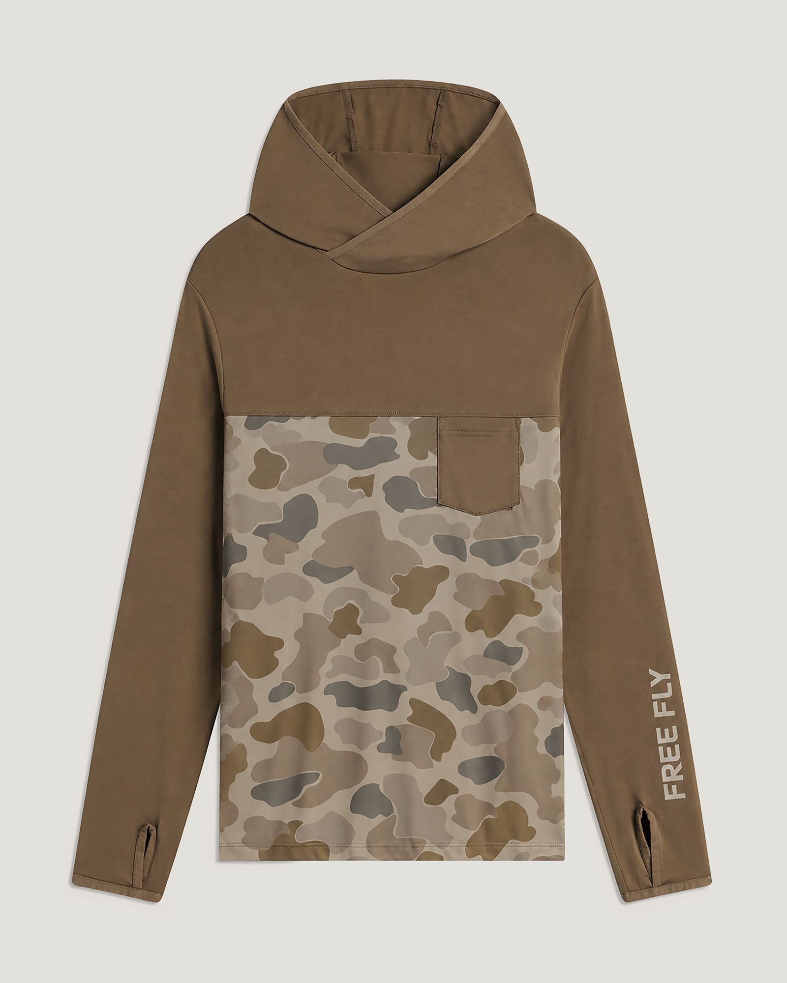 Free Fly Men's Bamboo Hybrid Hoodie product image