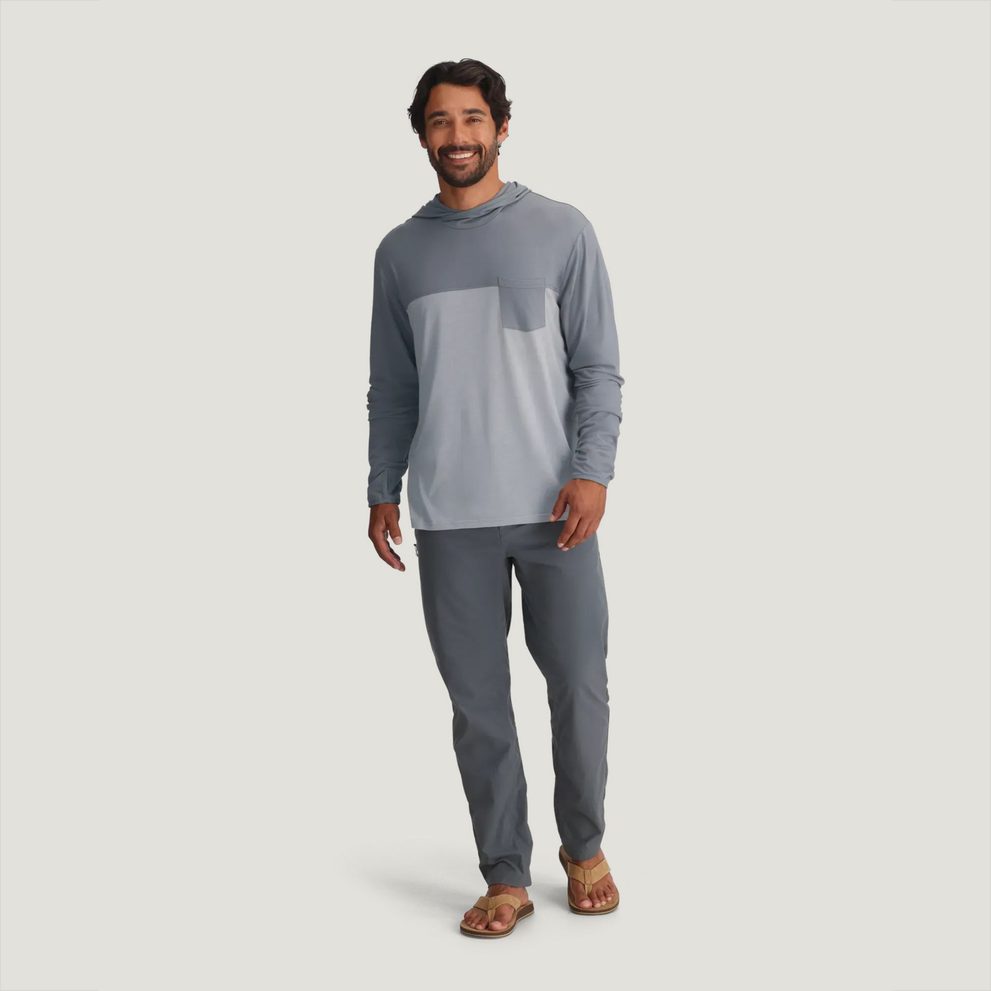 Free Fly Men's Bamboo Hybrid Hoodie product image