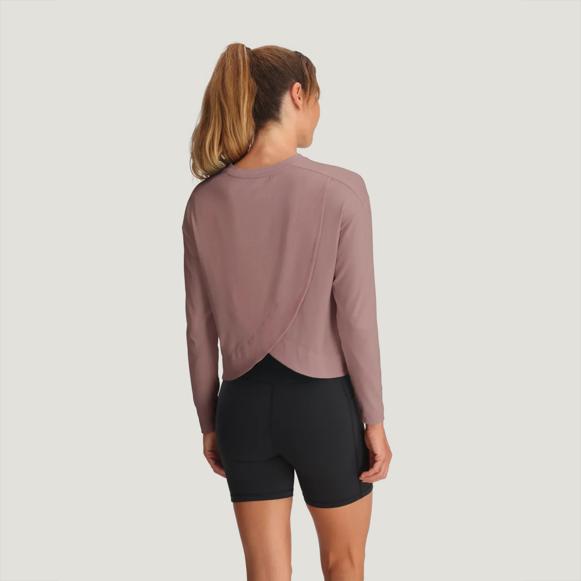 Free Fly Women's Bamboo Shade Crossover Long Sleeve Top product image