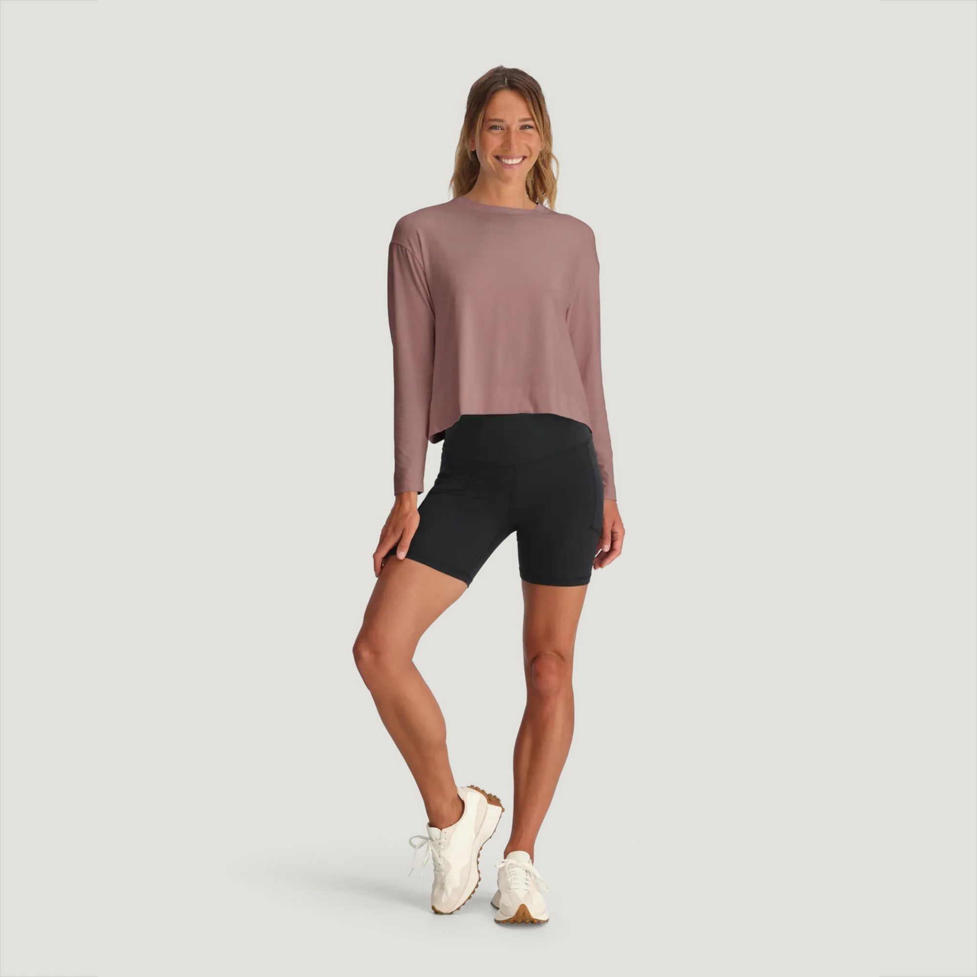 Free Fly Women's Bamboo Shade Crossover Long Sleeve Top product image