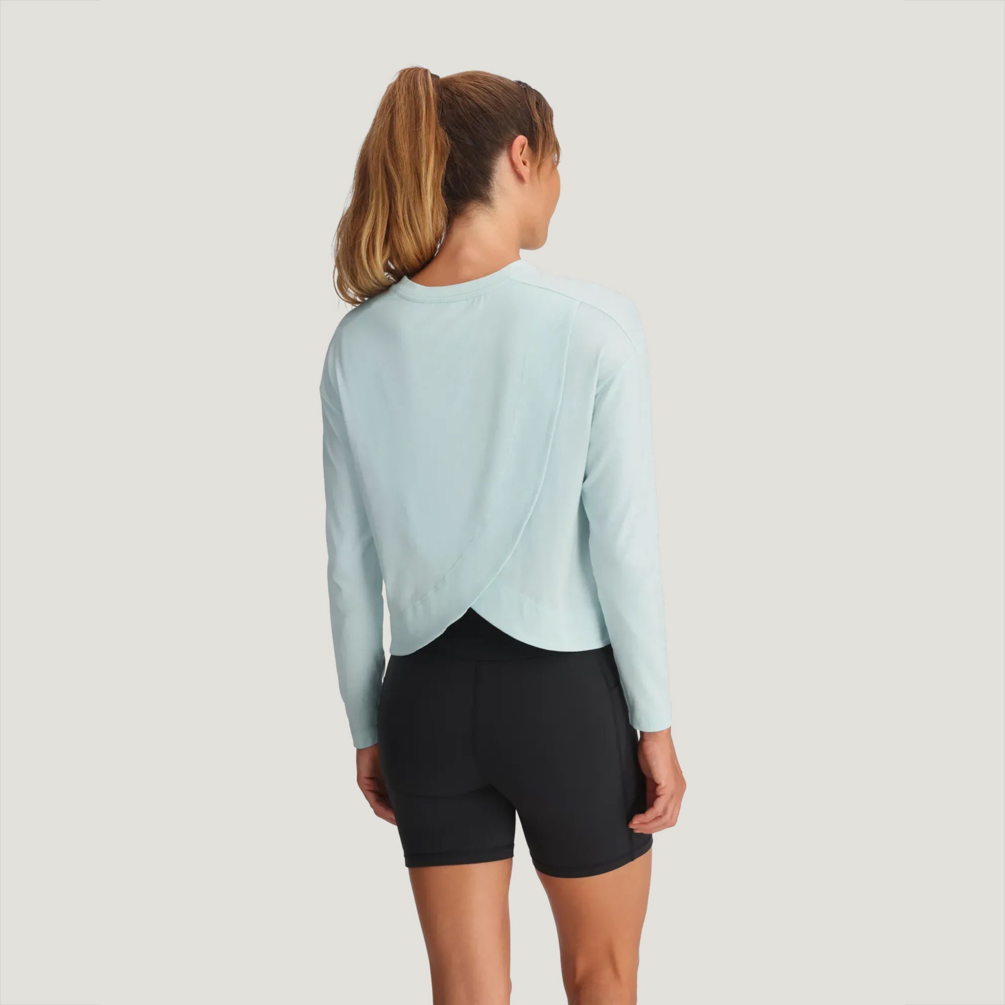 Free Fly Women's Bamboo Shade Crossover Long Sleeve Top product image