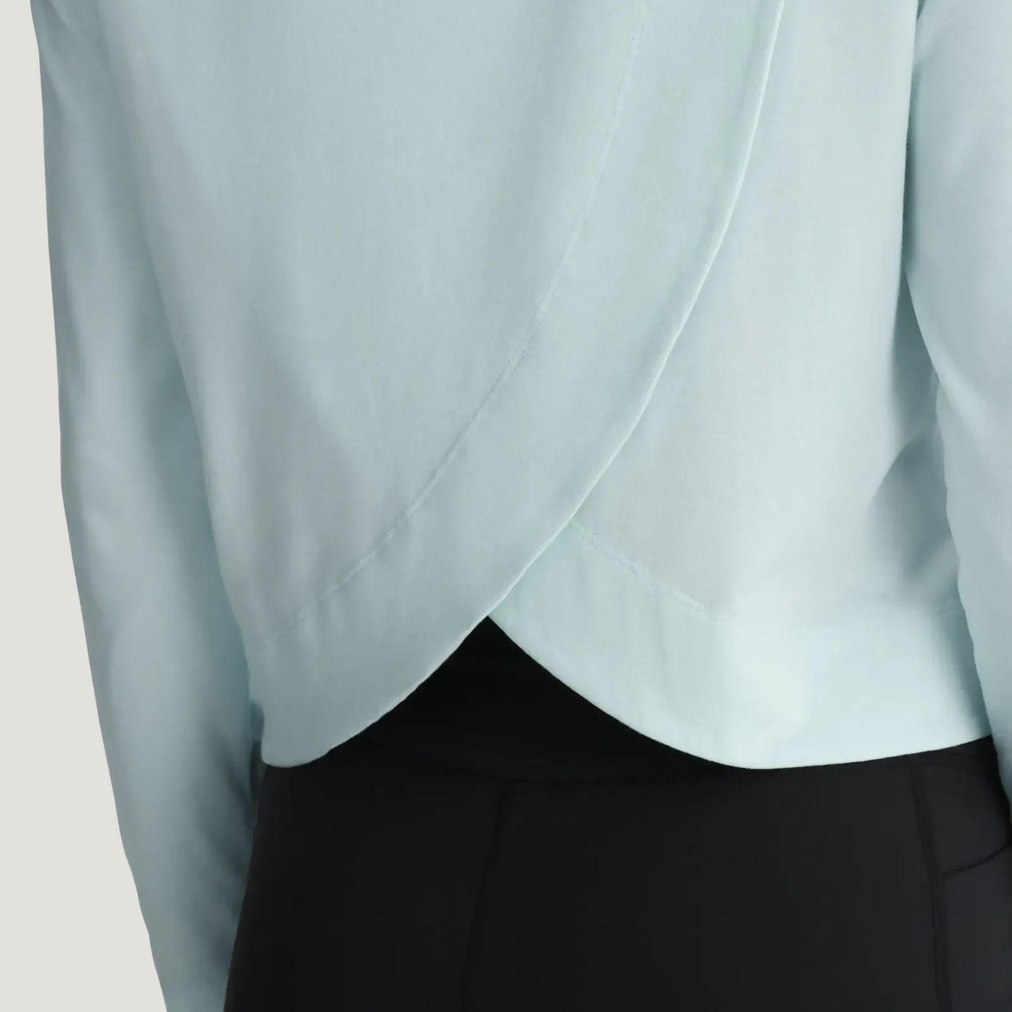 Free Fly Women's Bamboo Shade Crossover Long Sleeve Top product image